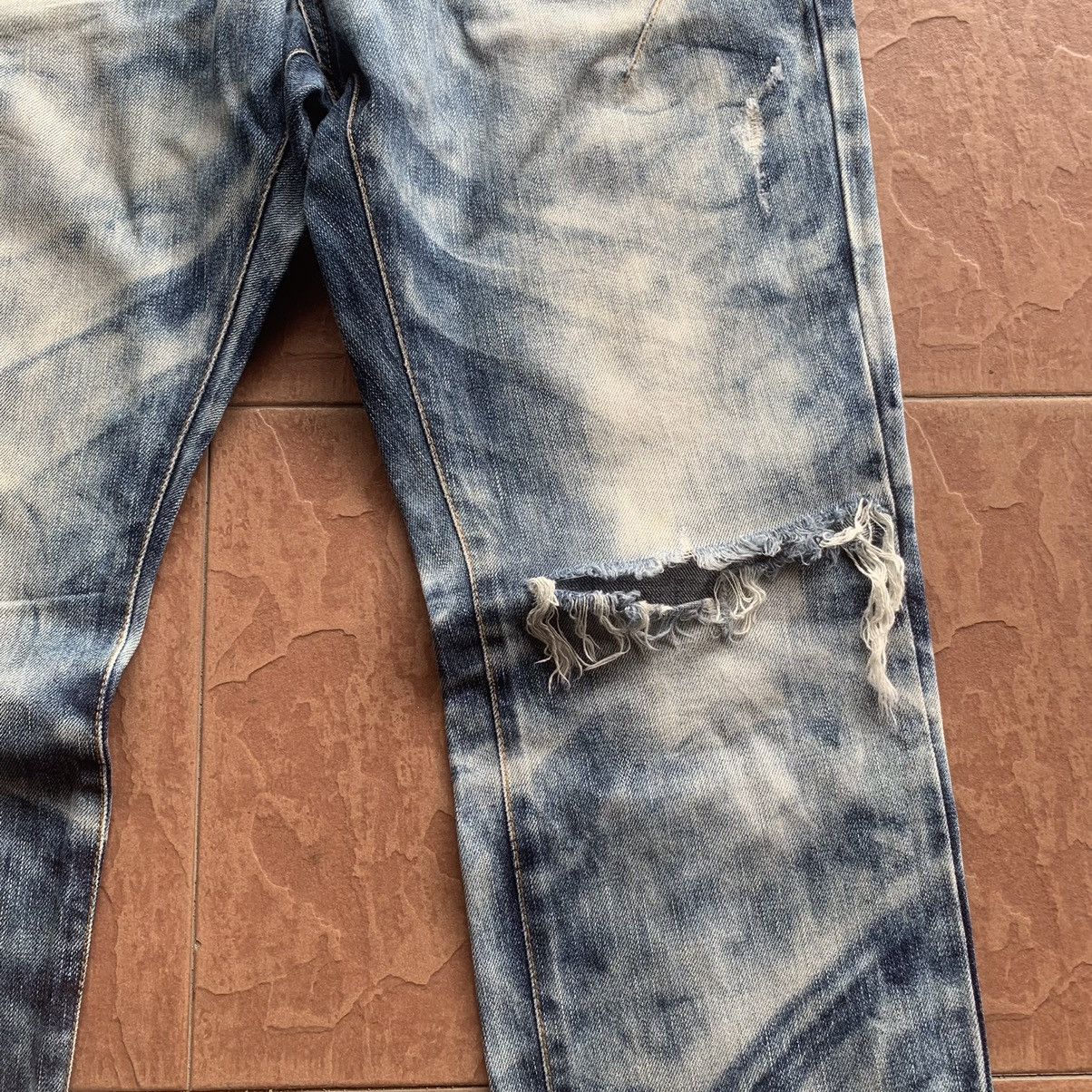 Japanese Brand × Vintage 💥STEALS💥 JAPANESE VINTAGE 34x32 ACID WASH JEANS DPSR DENIM Size US 34 / EU 50 - 4 Thumbnail