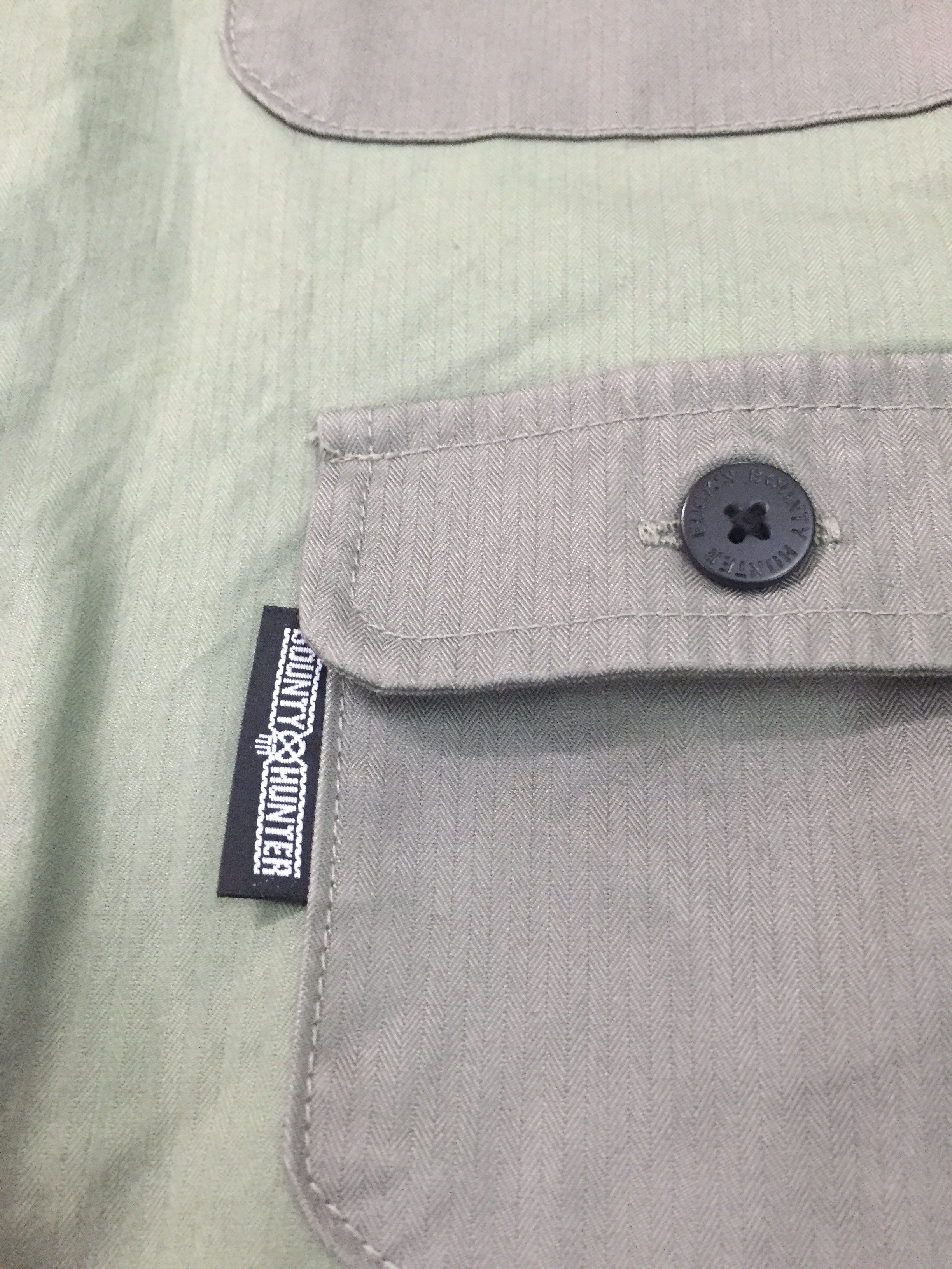 Bounty Hunter × Japanese Brand 3 Pocket herringbone Military shirt Size US M / EU 48-50 / 2 - 4 Thumbnail