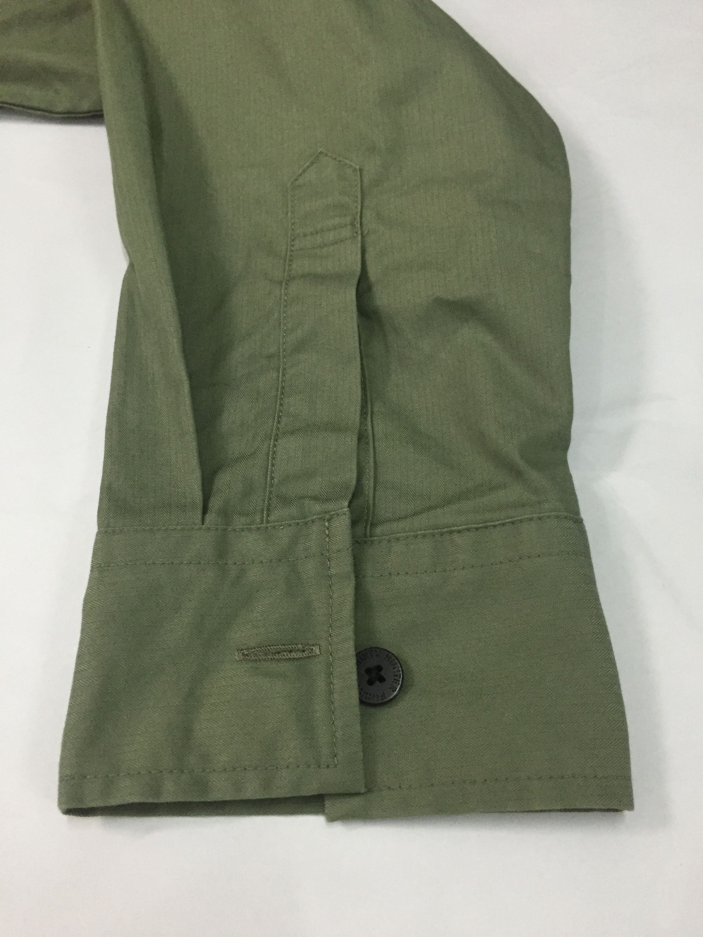 Bounty Hunter × Japanese Brand 3 Pocket herringbone Military shirt Size US M / EU 48-50 / 2 - 6 Thumbnail