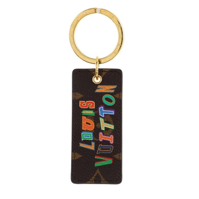 Louis Vuitton LV x NBA Letters Tab Bag Charm and Key Holder Monogram ...