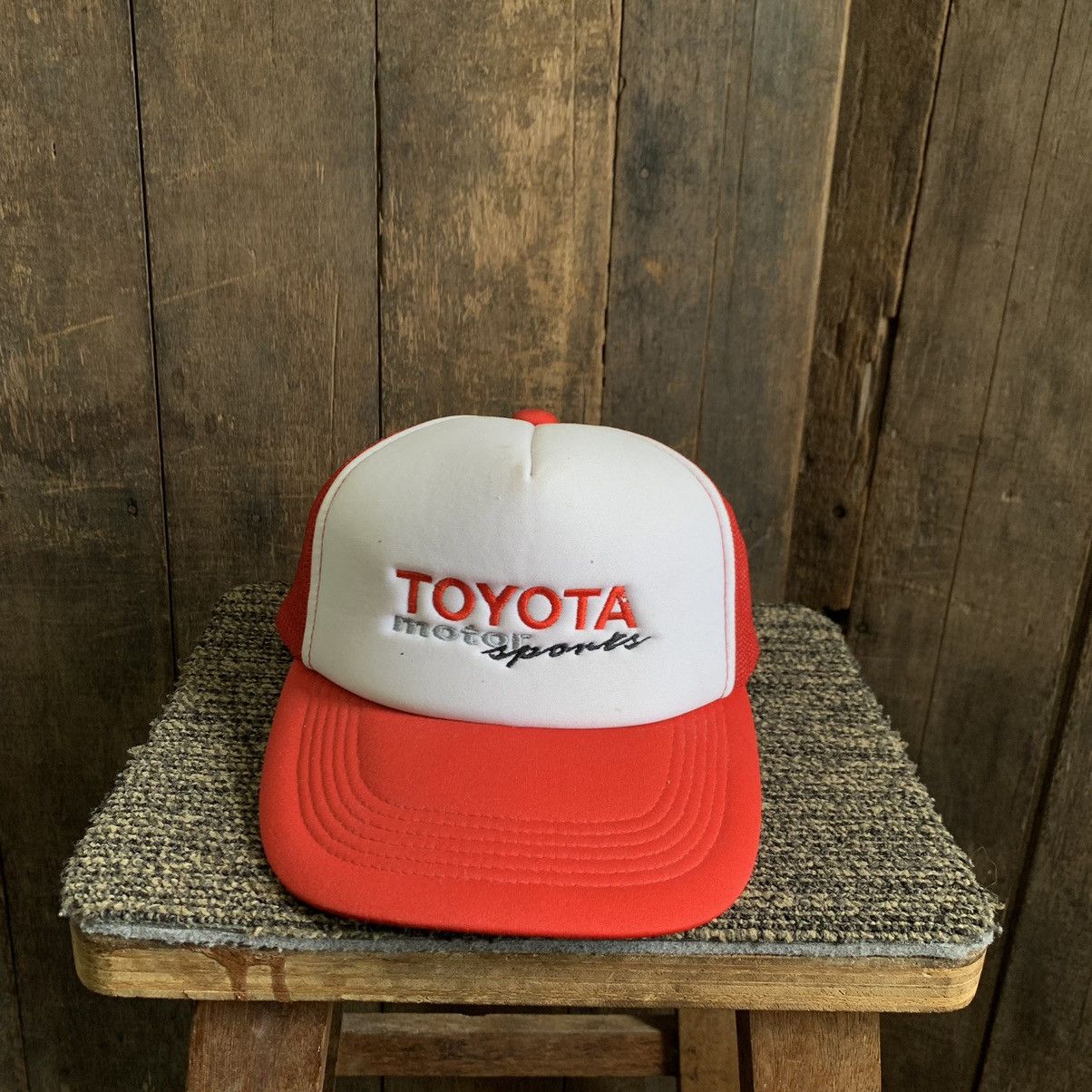 Vintage Toyota Motorsport Supra Trucker Hat