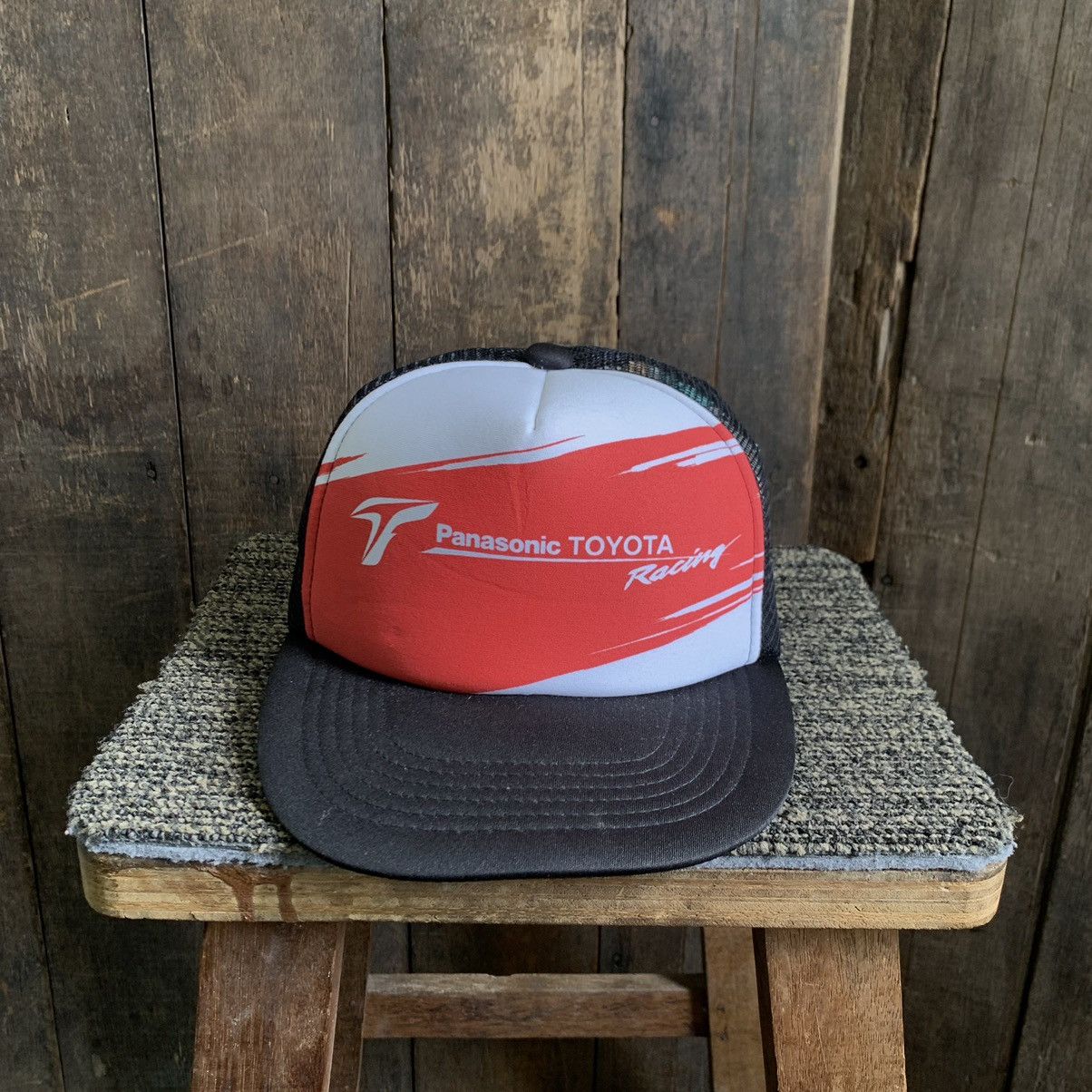Vintage Vintage Toyota Panasonic Racing Trucker hat | Grailed