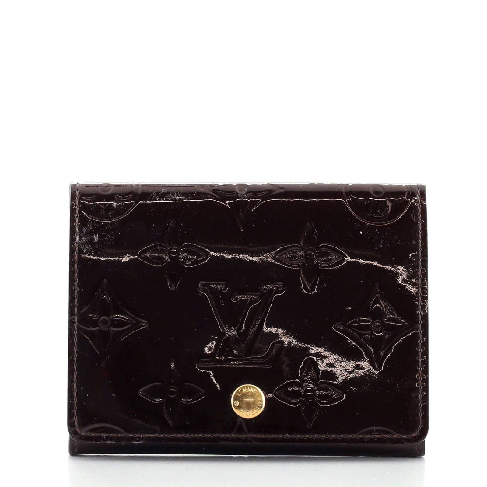 Louis Vuitton Business Card Holder Monogram Vernis - ShopStyle