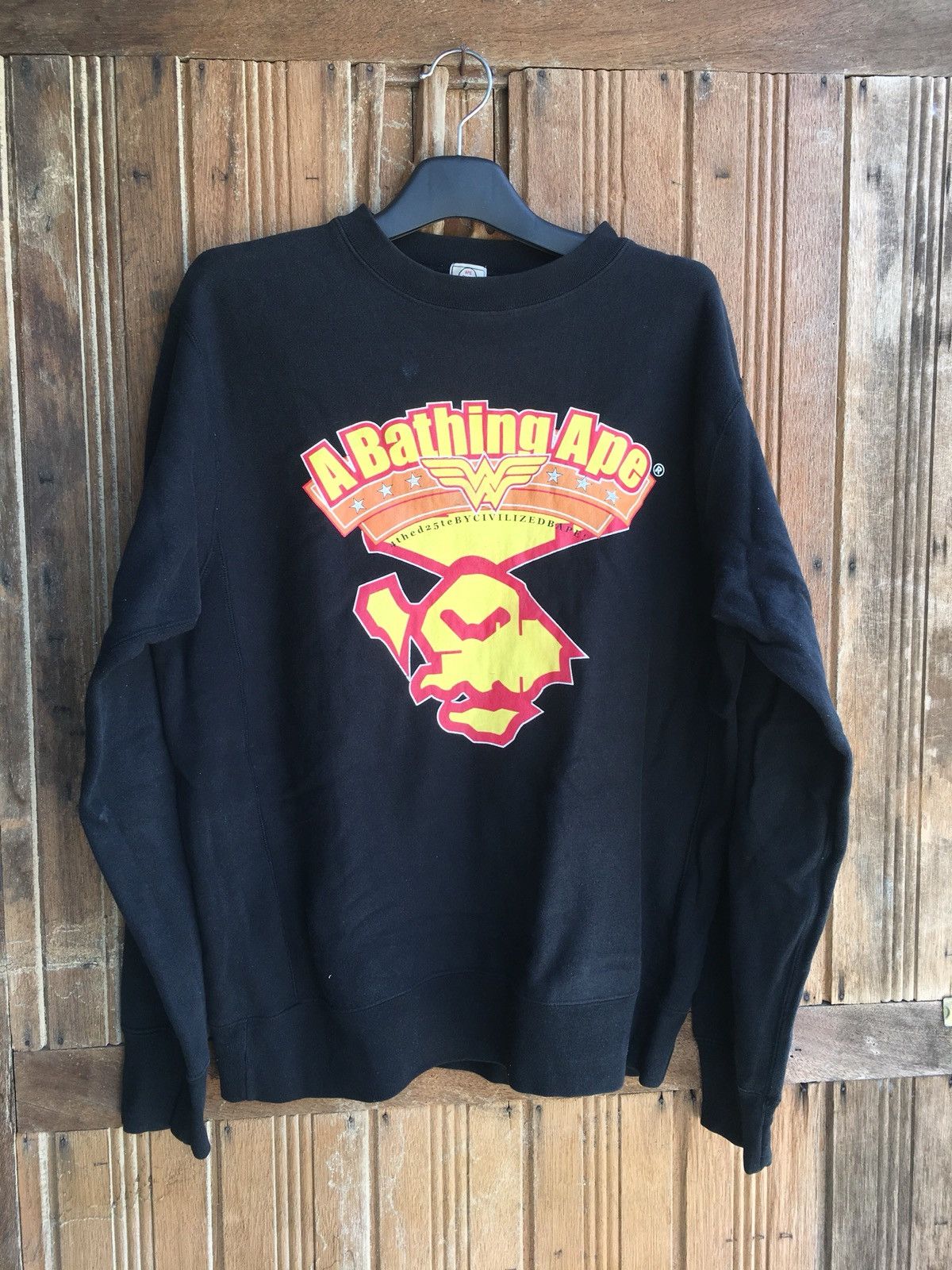 Bape Rare A BATHING APE 4thed 25 Te By Civilized Bape Size US L / EU 52-54 / 3 - 1 Thumbnail