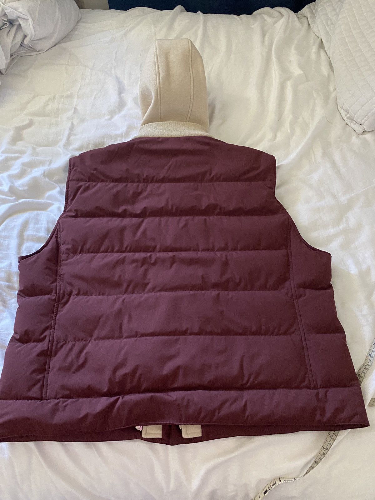 Brunello Cucinelli DOWN /CASHMERE DOWN VEST WITH HOOD Size US XXL / EU 58 / 5 - 2 Thumbnail