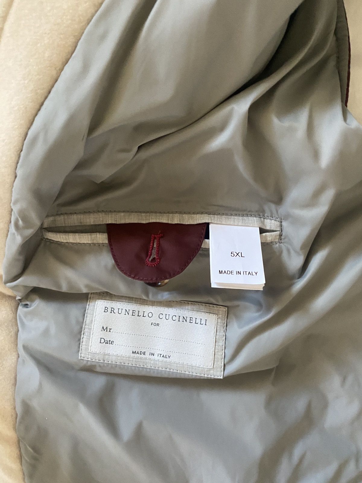 Brunello Cucinelli DOWN /CASHMERE DOWN VEST WITH HOOD Size US XXL / EU 58 / 5 - 8 Thumbnail