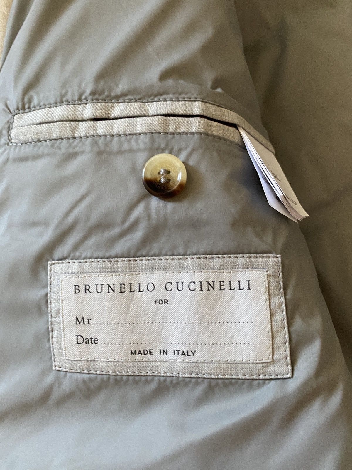 Brunello Cucinelli DOWN /CASHMERE DOWN VEST WITH HOOD Size US XXL / EU 58 / 5 - 22 Thumbnail