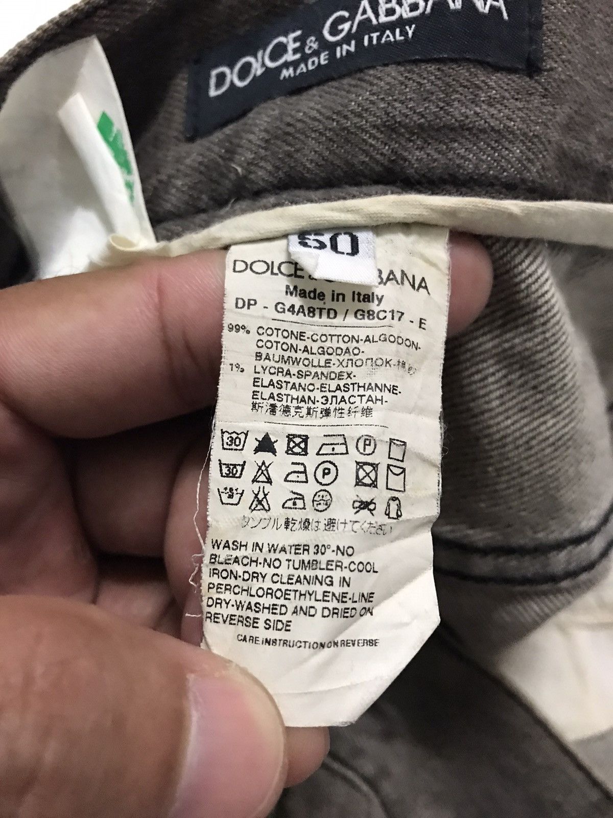 Dolce & Gabbana Dolce & Gabbana Denim Made in Italy Size 36 Size US 36 / EU 52 - 6 Thumbnail