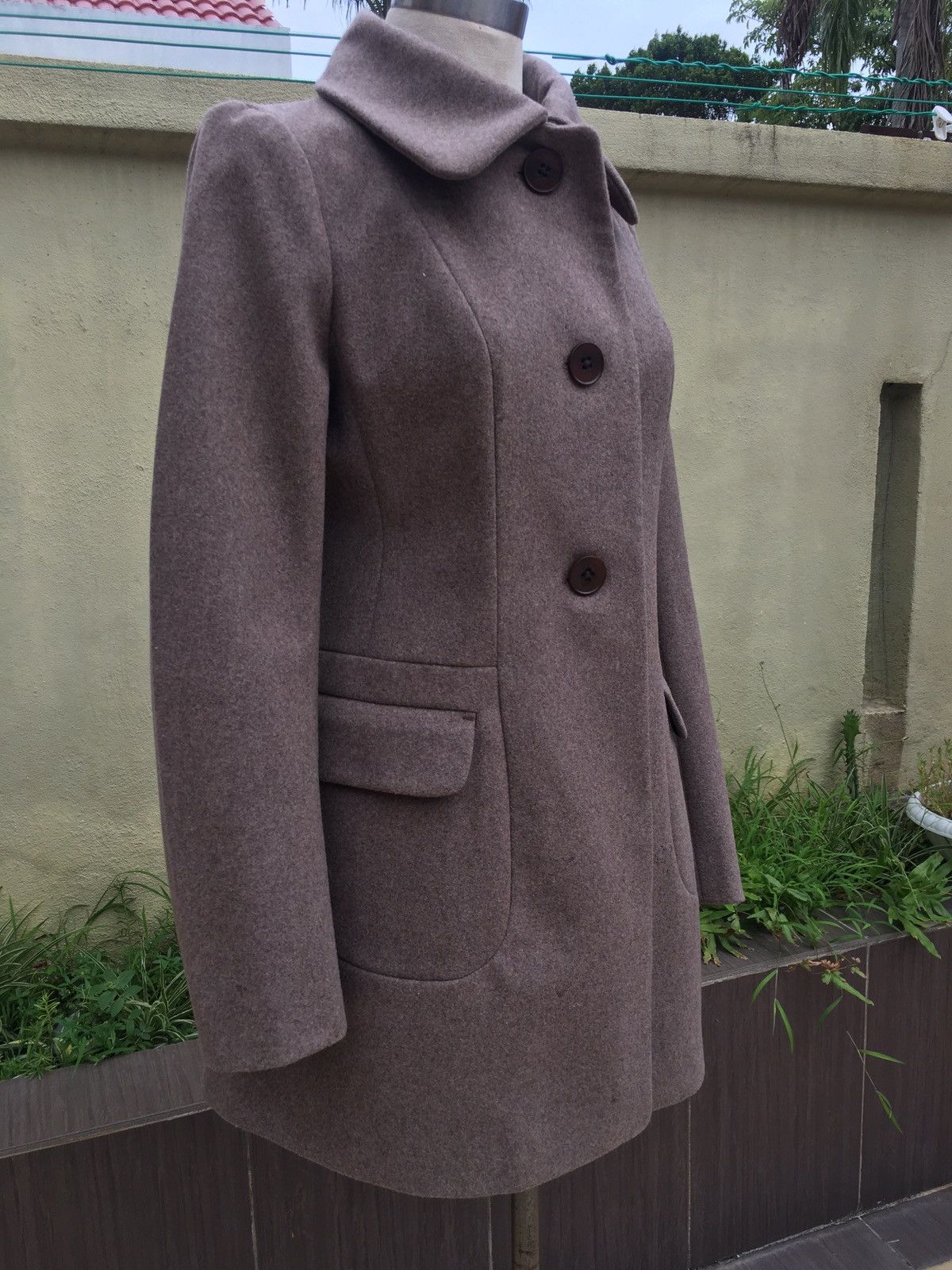 Jil Sander × Uniqlo jil sander for uniqlo brown coat Size L / US 10 / IT 46 - 4 Thumbnail