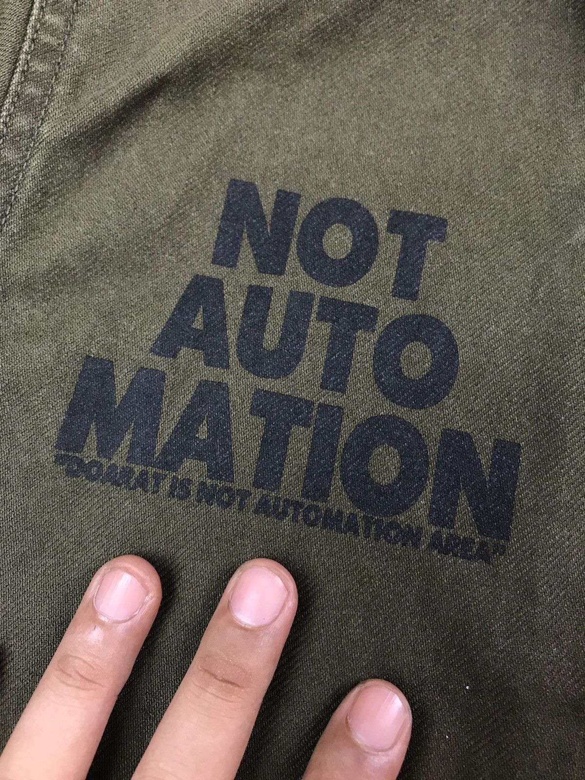 20471120 × Japanese Brand VINTAGE DOARAT DIGGING INA BABYLON NOT AUTO MATION JACKET Size US L / EU 52-54 / 3 - 18 Thumbnail