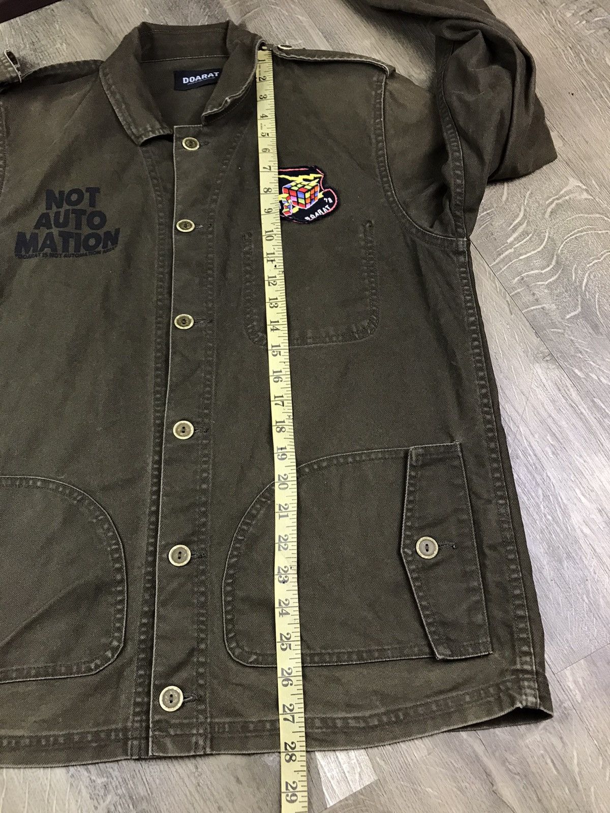 20471120 × Japanese Brand VINTAGE DOARAT DIGGING INA BABYLON NOT AUTO MATION JACKET Size US L / EU 52-54 / 3 - 16 Thumbnail