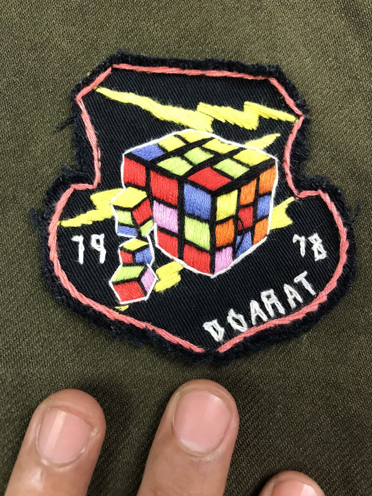 20471120 × Japanese Brand VINTAGE DOARAT DIGGING INA BABYLON NOT AUTO MATION JACKET Size US L / EU 52-54 / 3 - 17 Thumbnail