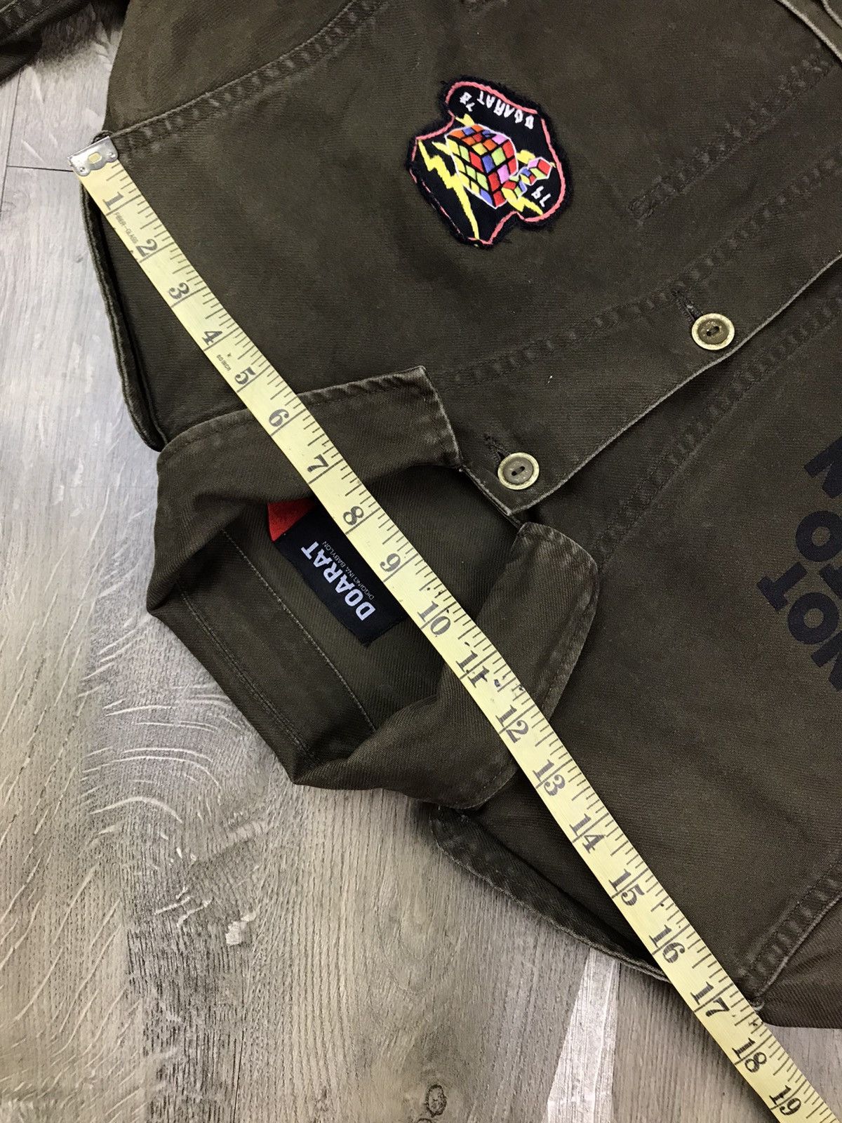 20471120 × Japanese Brand VINTAGE DOARAT DIGGING INA BABYLON NOT AUTO MATION JACKET Size US L / EU 52-54 / 3 - 19 Thumbnail
