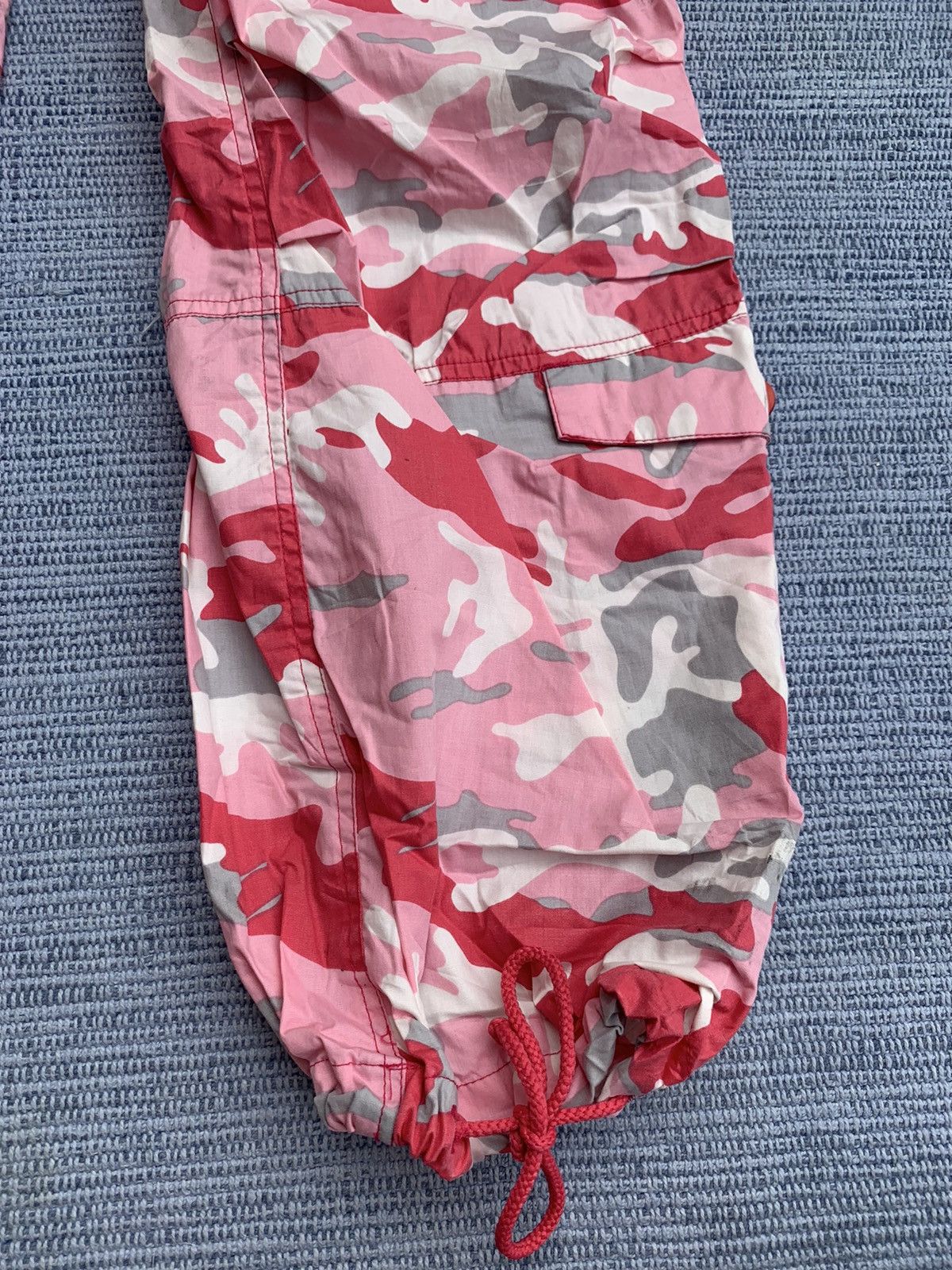 Japanese Brand Parachute wind pants red camo Size 32" / US 10 / IT 46 - 3 Thumbnail