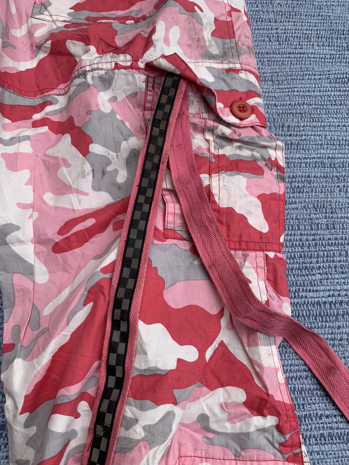 Japanese Brand Parachute wind pants red camo Size 32" / US 10 / IT 46 - 7 Thumbnail