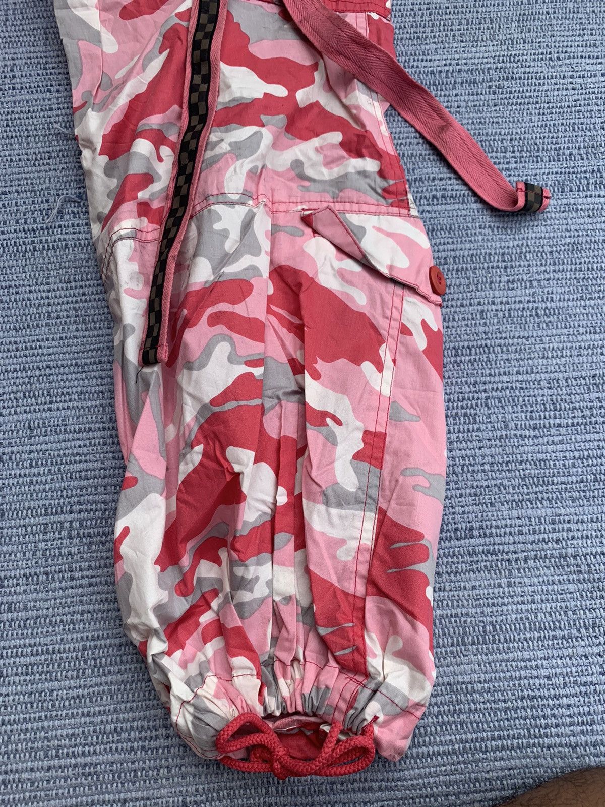 Japanese Brand Parachute wind pants red camo Size 32" / US 10 / IT 46 - 8 Thumbnail