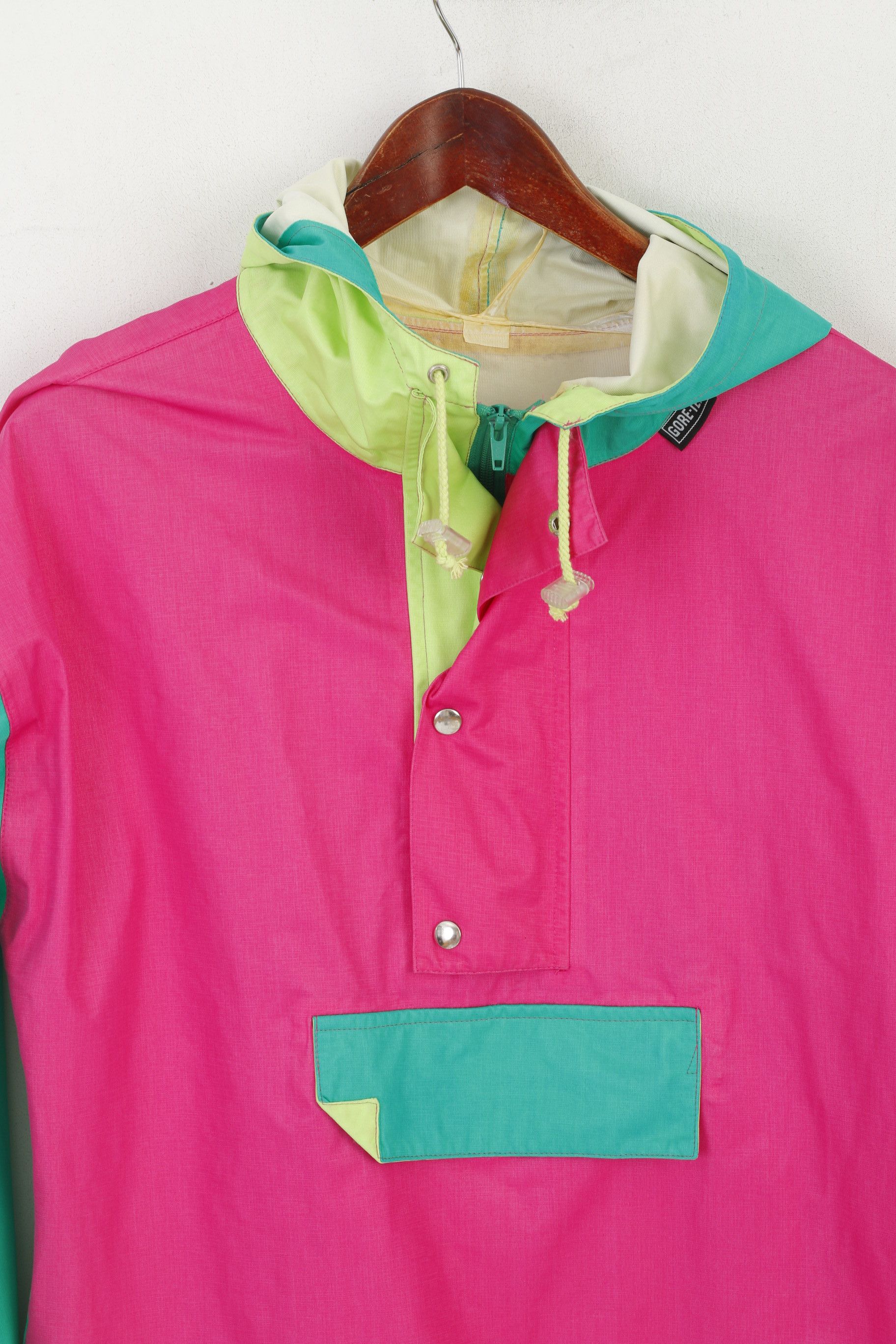Vintage Vintage Women M Pullover Jacket Pink Gore-Tex 8505 Size M / US 6-8 / IT 42-44 - 2 Thumbnail