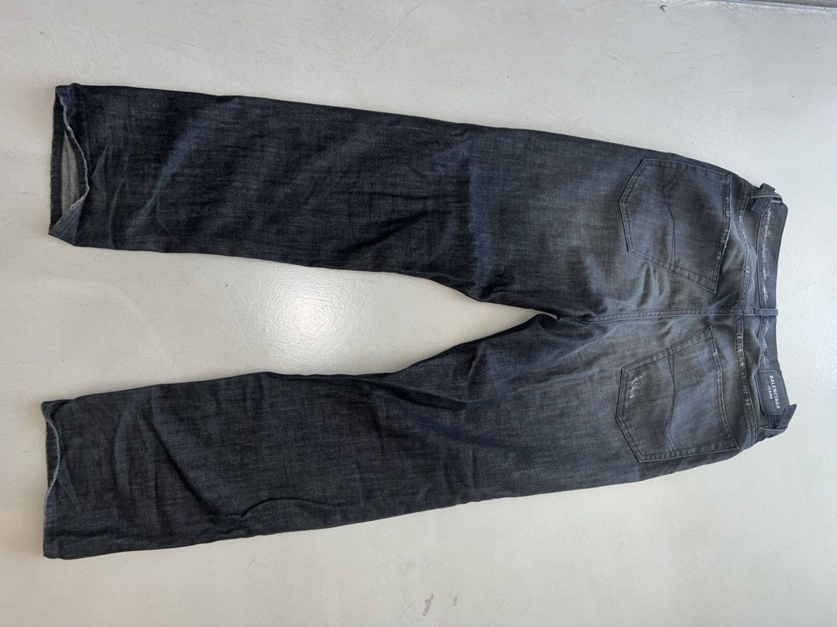 Balenciaga Balenciaga Ripped Baggy Jeans Size US 30 / EU 46 - 4 Thumbnail