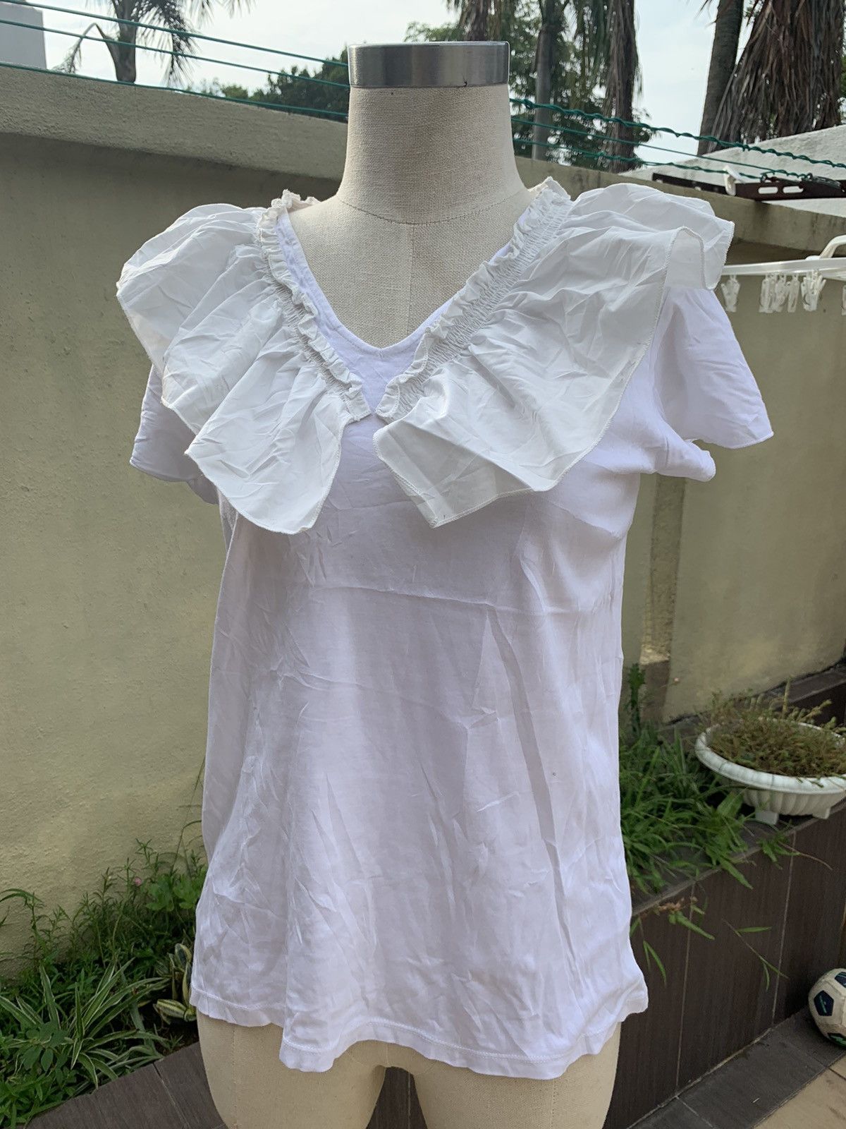 Lanvin Vintage Lanvin en blue blouse Size XS / US 0-2 / IT 36-38 - 1 Thumbnail