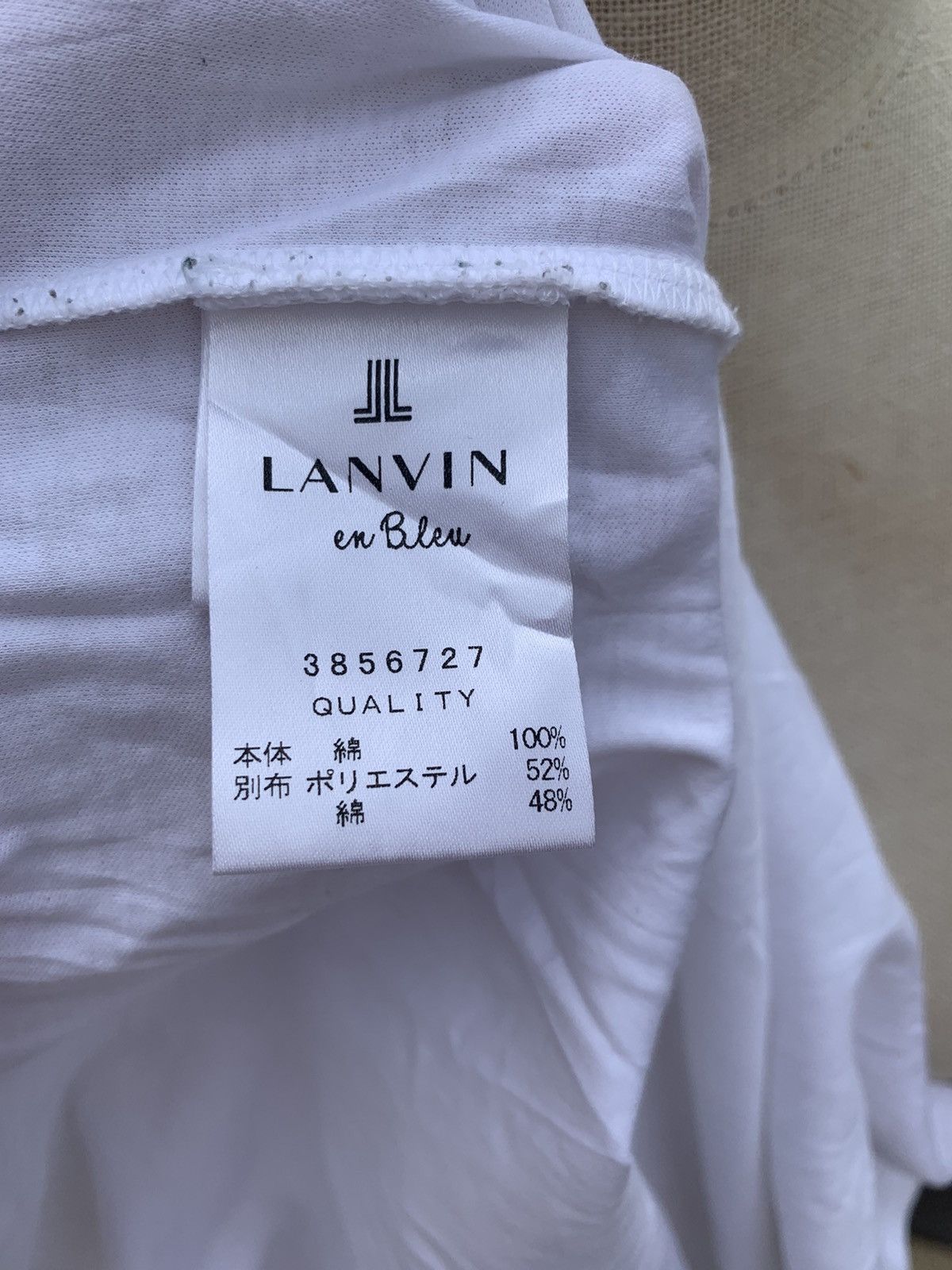 Lanvin Vintage Lanvin en blue blouse Size XS / US 0-2 / IT 36-38 - 6 Thumbnail