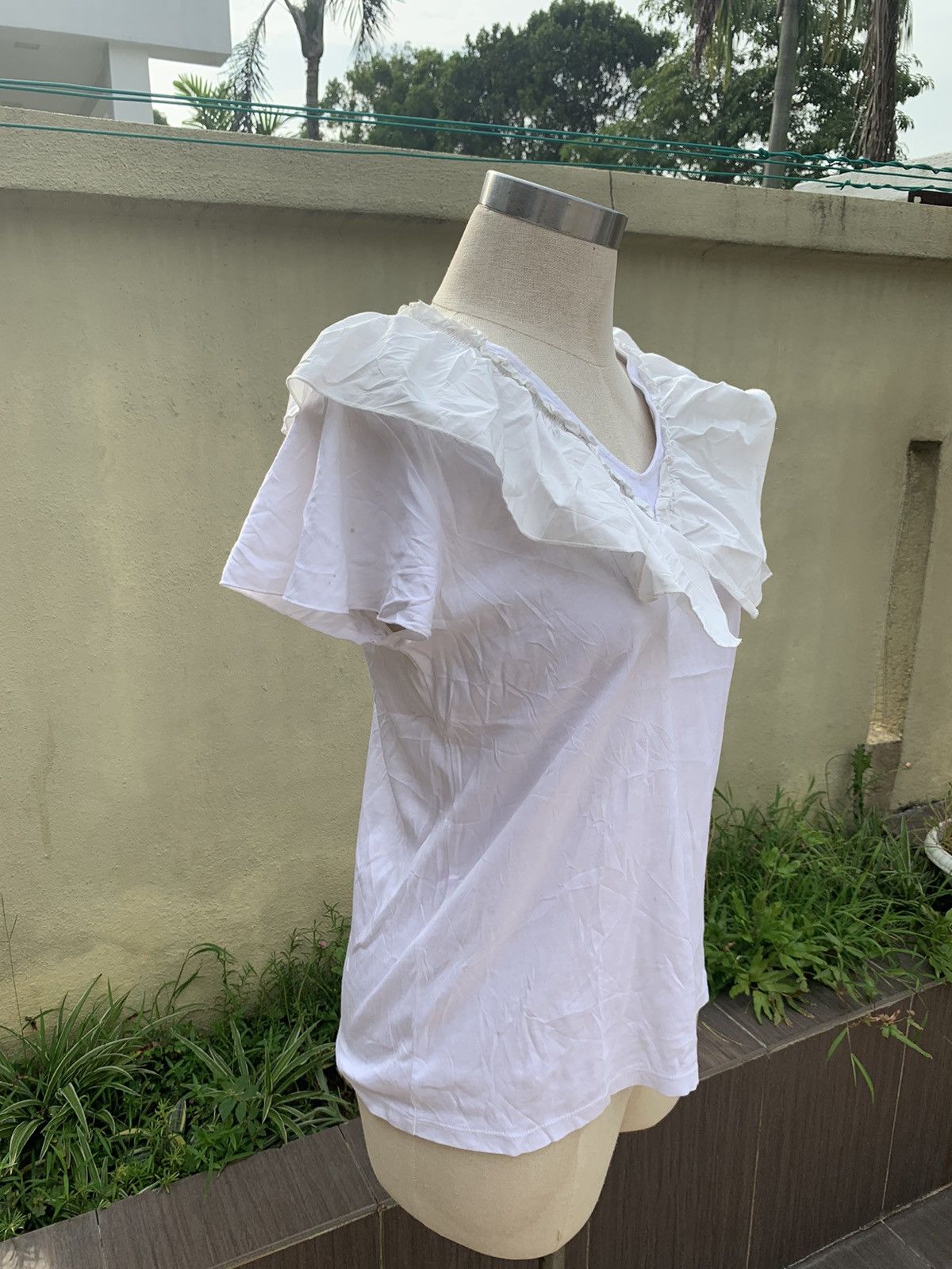 Lanvin Vintage Lanvin en blue blouse Size XS / US 0-2 / IT 36-38 - 4 Thumbnail