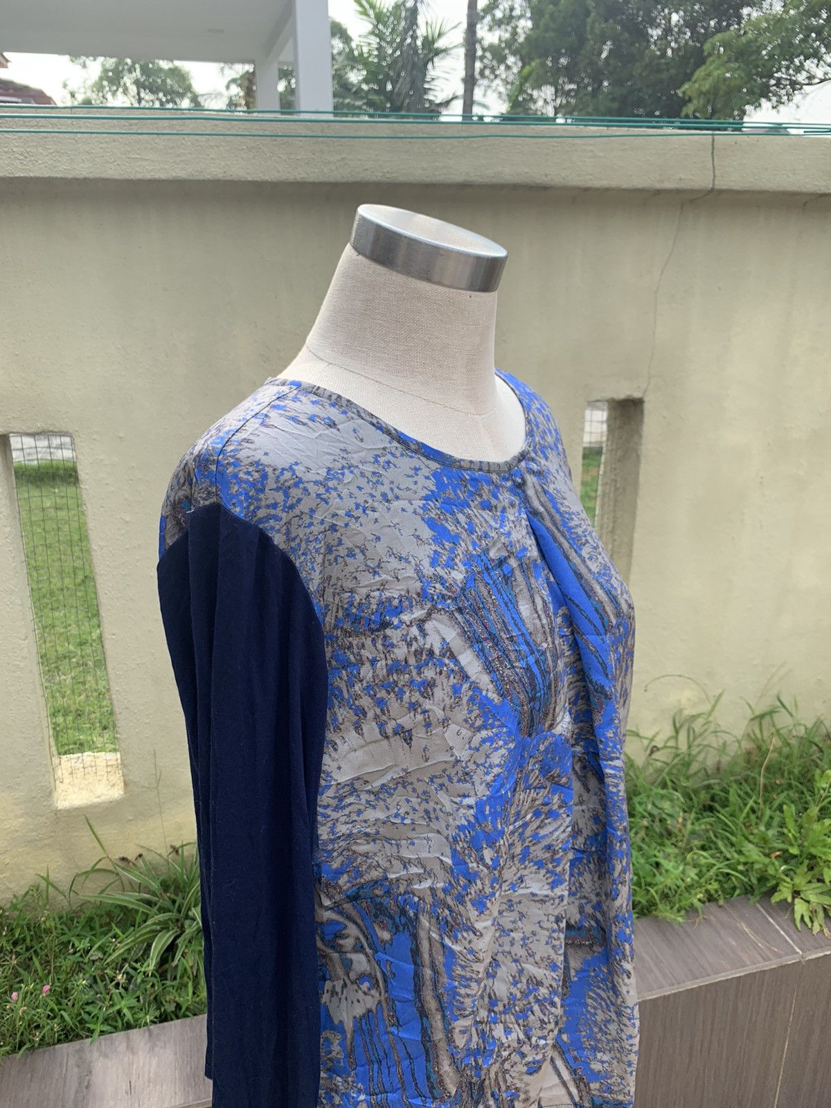 Hiroko Koshino Homme Hiroko bis blouse Size L / US 10 / IT 46 - 4 Thumbnail