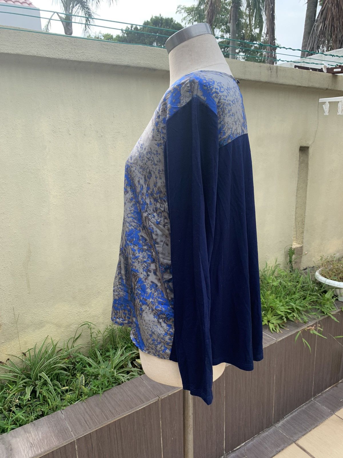 Hiroko Koshino Homme Hiroko bis blouse Size L / US 10 / IT 46 - 2 Thumbnail