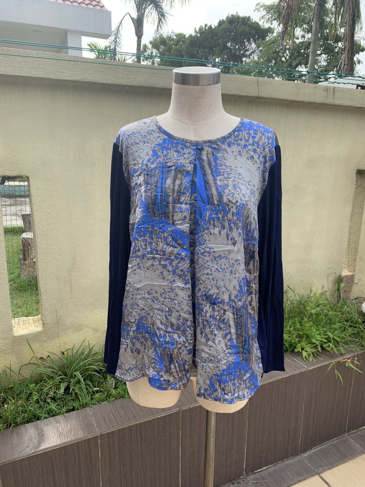 Hiroko Koshino Homme Hiroko bis blouse Size L / US 10 / IT 46 - 1 Thumbnail