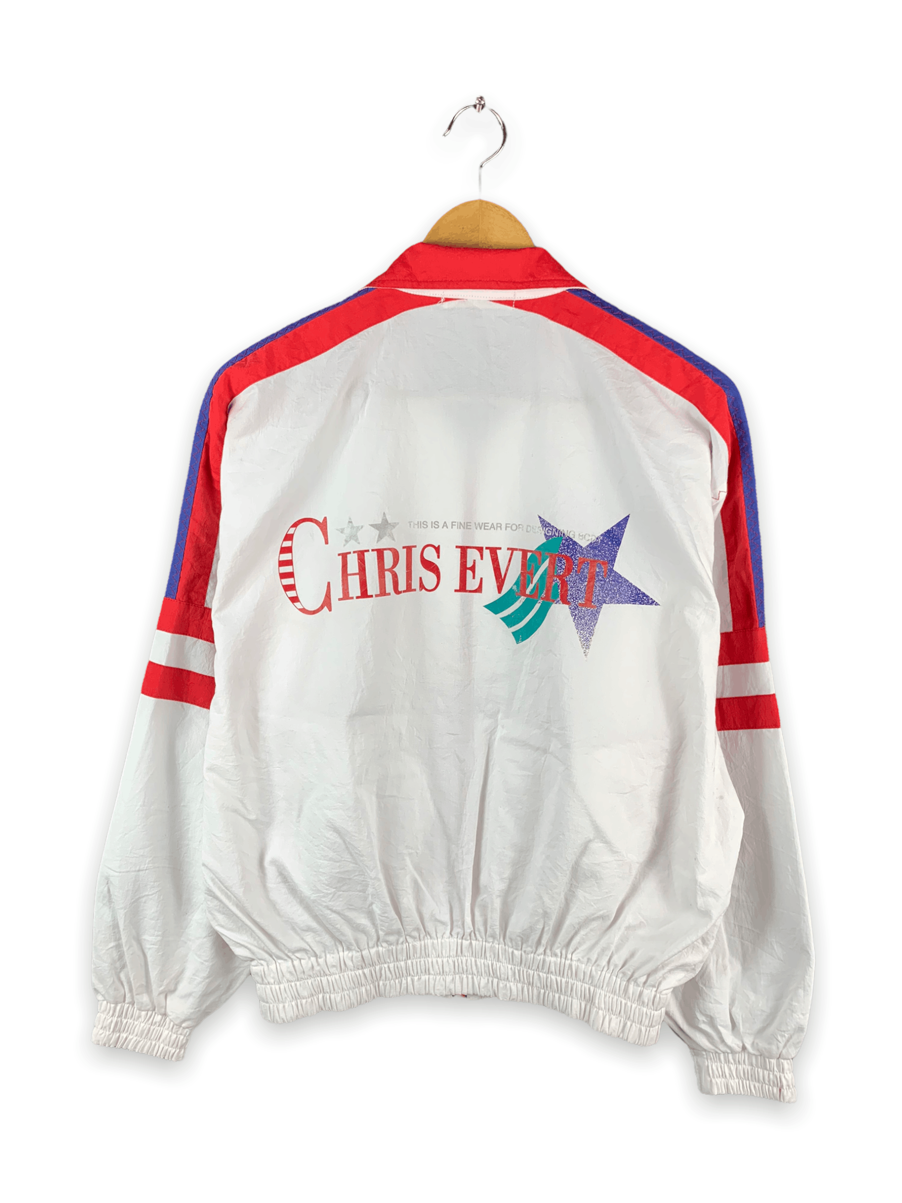 Japanese Brand 🔥Vintage Chris Evert Tennis Retro Style Light Zipper Jacket Size US M / EU 48-50 / 2 - 2 Thumbnail