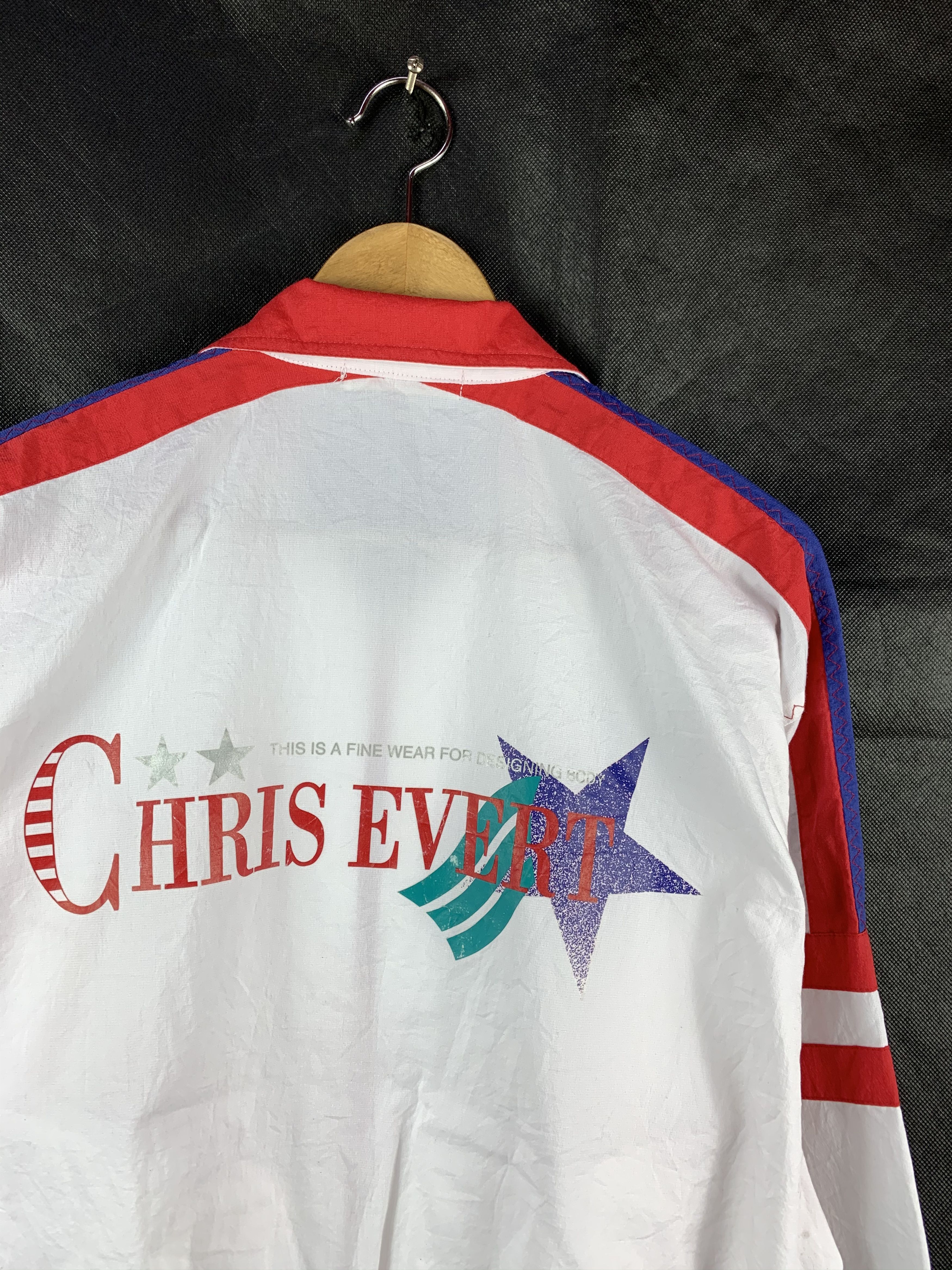 Japanese Brand 🔥Vintage Chris Evert Tennis Retro Style Light Zipper Jacket Size US M / EU 48-50 / 2 - 9 Thumbnail