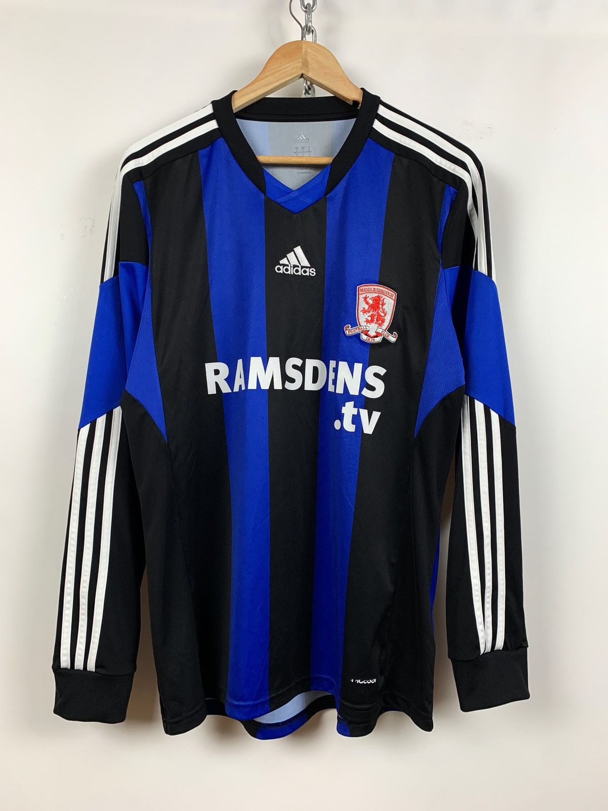 Adidas Adidas FC Middlesbrough 2013-2014 Long Sleeve Shirt Jersey Size US L / EU 52-54 / 3 - 1 Thumbnail