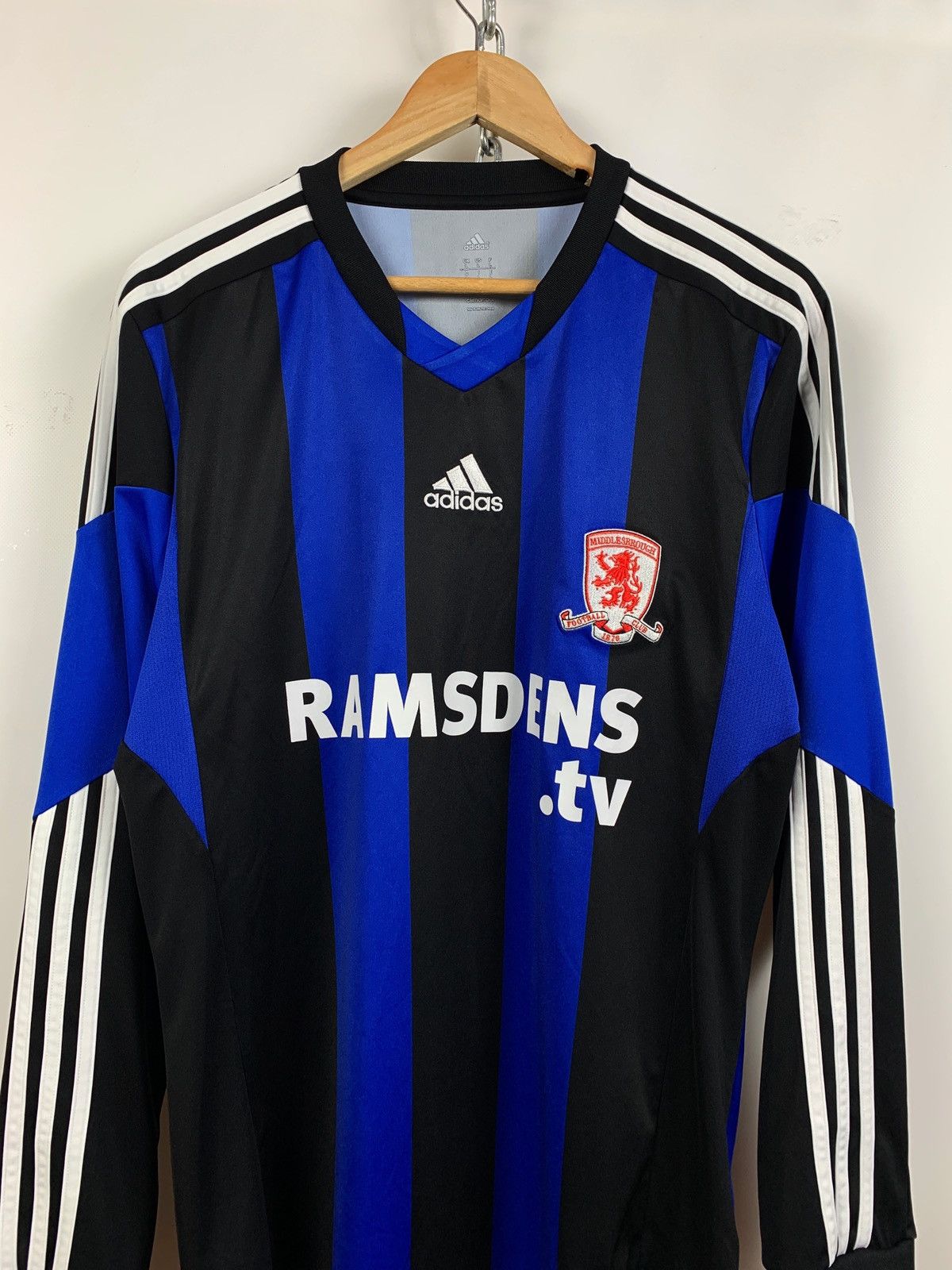 Adidas Adidas FC Middlesbrough 2013-2014 Long Sleeve Shirt Jersey Size US L / EU 52-54 / 3 - 3 Thumbnail