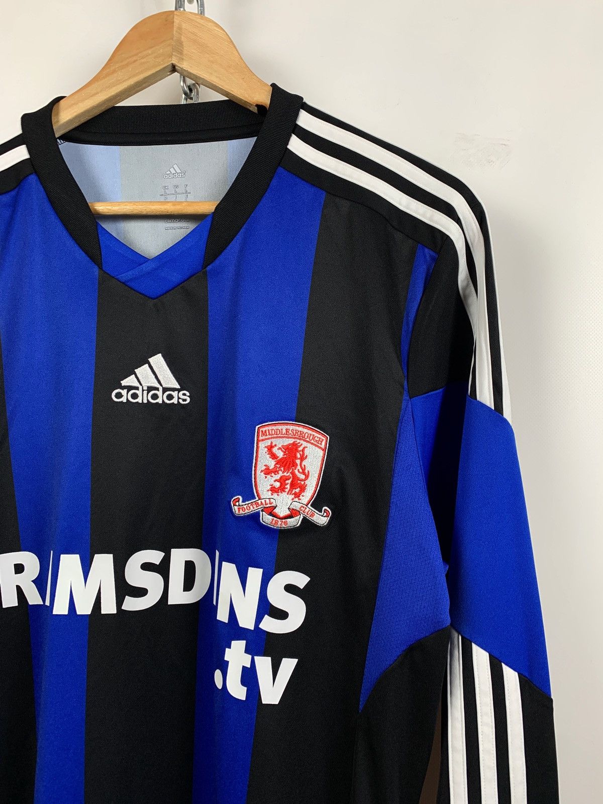 Adidas Adidas FC Middlesbrough 2013-2014 Long Sleeve Shirt Jersey Size US L / EU 52-54 / 3 - 4 Thumbnail