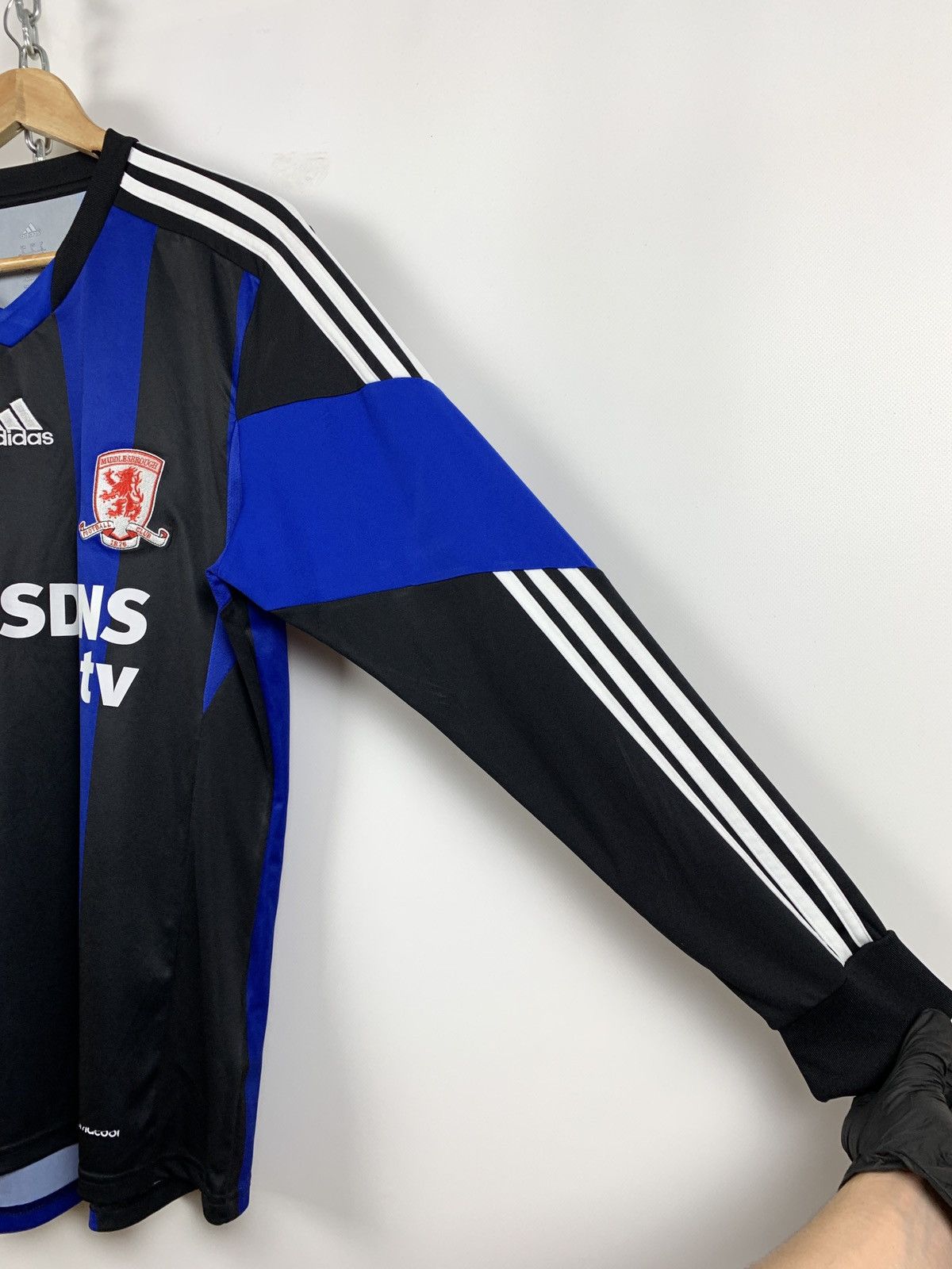 Adidas Adidas FC Middlesbrough 2013-2014 Long Sleeve Shirt Jersey Size US L / EU 52-54 / 3 - 10 Thumbnail