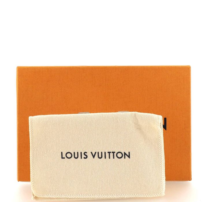 Louis Vuitton LV Prism ID Holder Bag Charm and Key Holder, White
