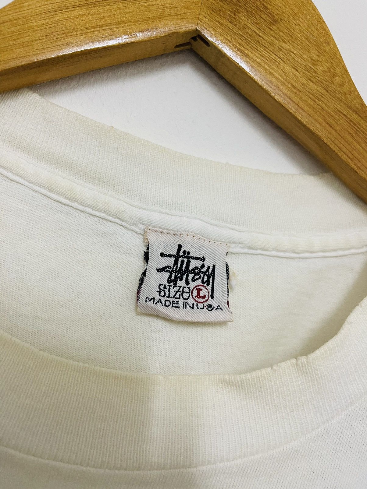 Vintage 90’s Stussy Photoprinted “more mow for big bros st1