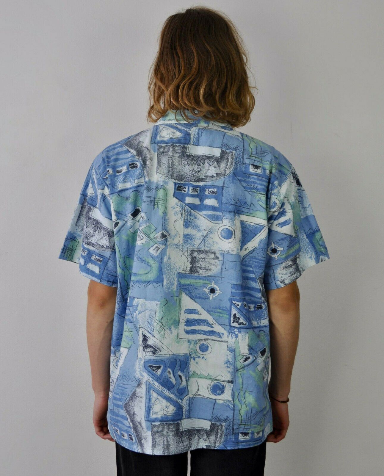 Vintage Button Up Short Sleeved Hawaiian Shirt Summer Festival Top Size US M / EU 48-50 / 2 - 6 Thumbnail