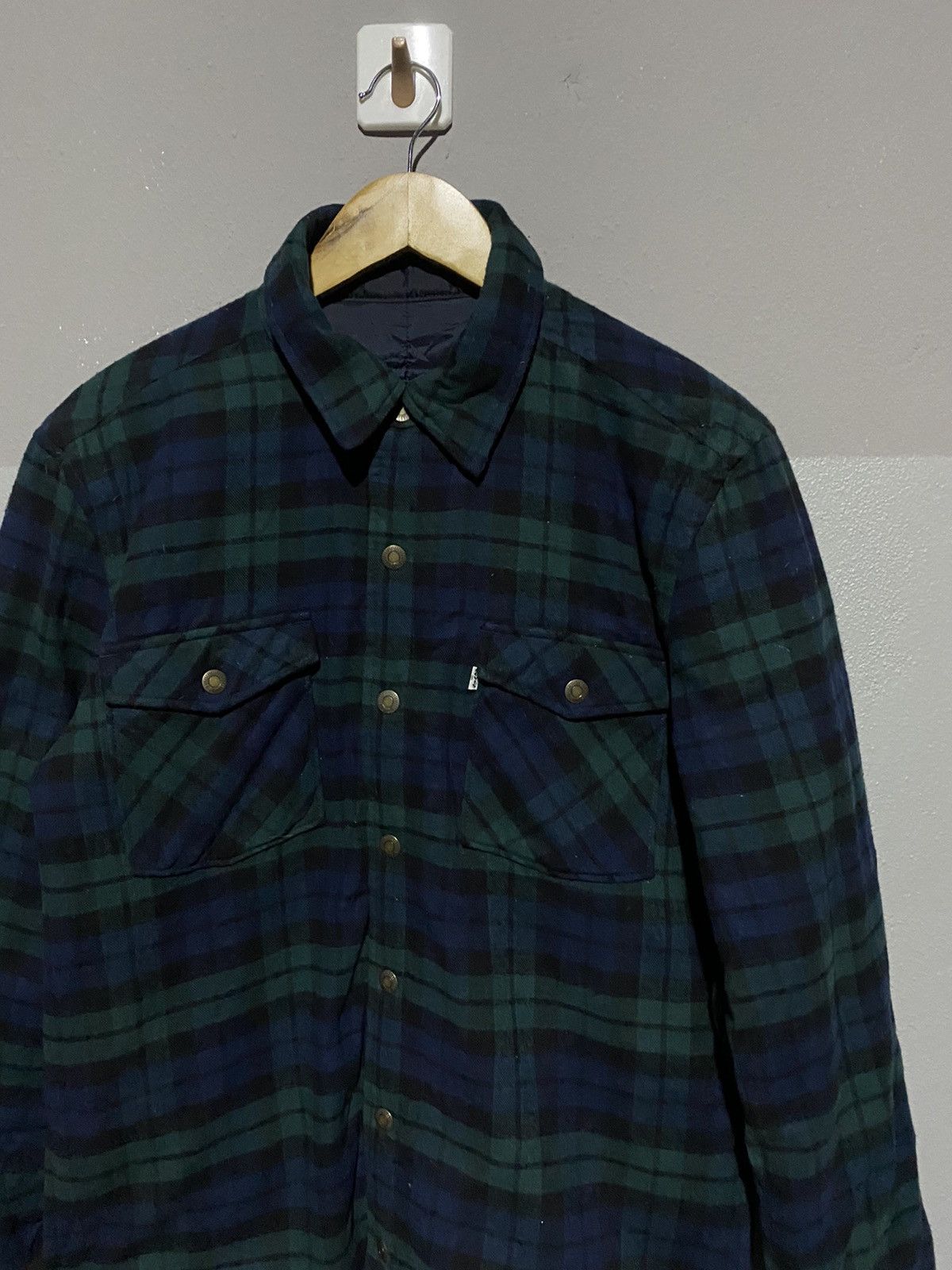 Levi's 🔥SALE🔥SHIRTS JACKET TARTAN DESIGN Size US M / EU 48-50 / 2 - 4 Thumbnail
