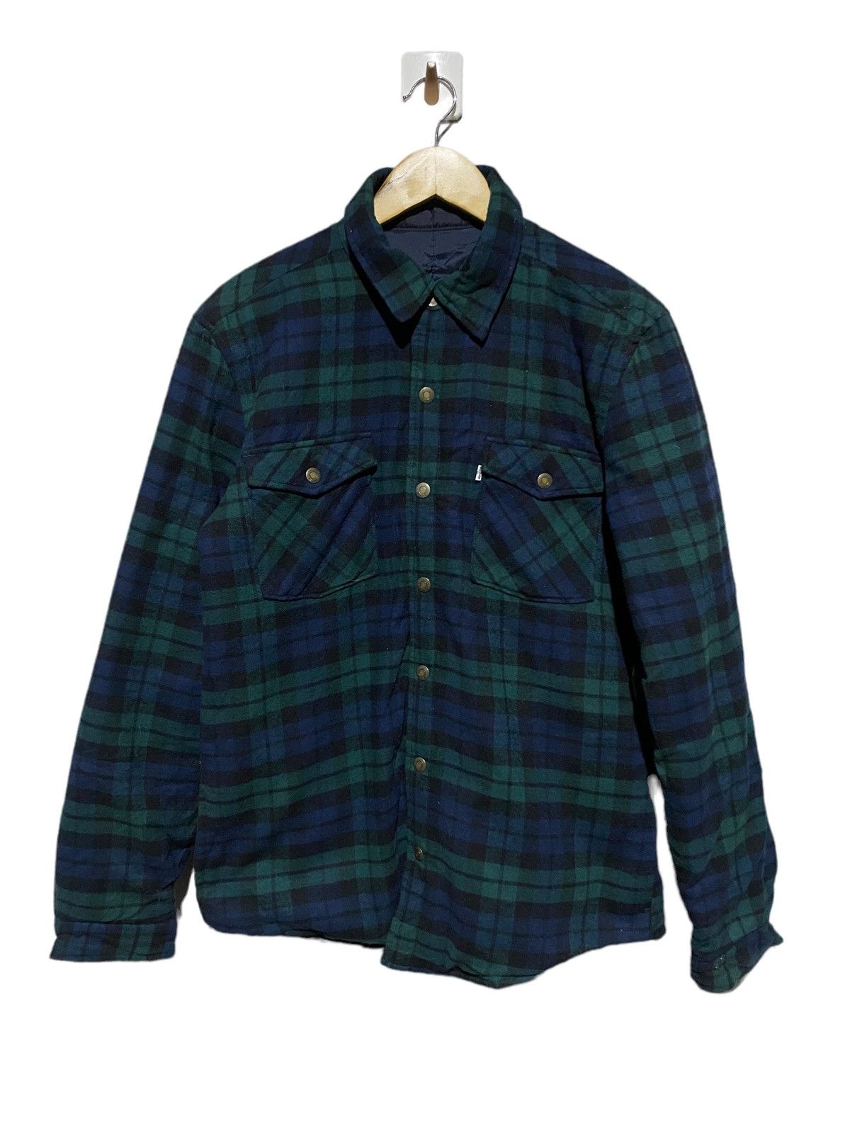 Levi's 🔥SALE🔥SHIRTS JACKET TARTAN DESIGN Size US M / EU 48-50 / 2 - 1 Thumbnail