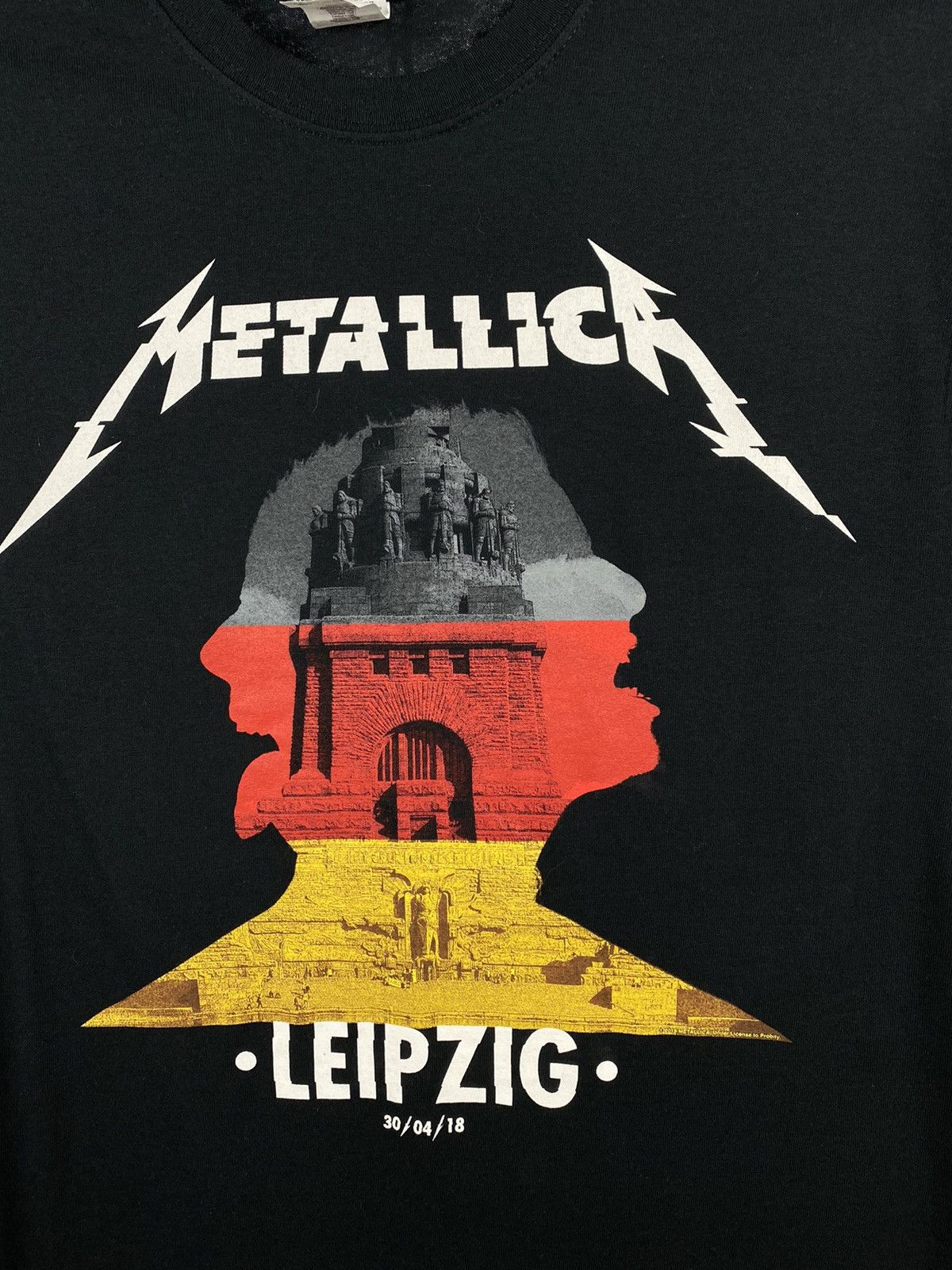 Metallica Metallica Germany big logo rock tee band tee size M Size US M / EU 48-50 / 2 - 3 Thumbnail