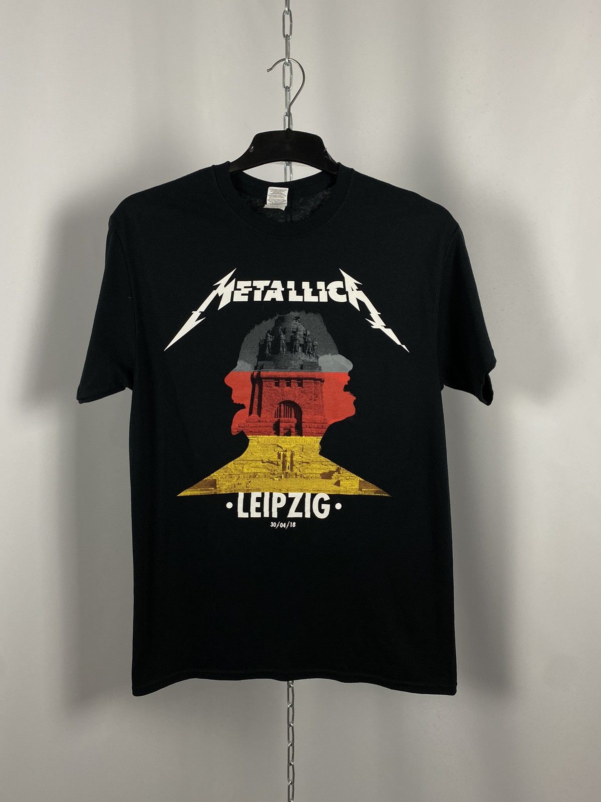 Metallica Metallica Germany big logo rock tee band tee size M Size US M / EU 48-50 / 2 - 1 Thumbnail