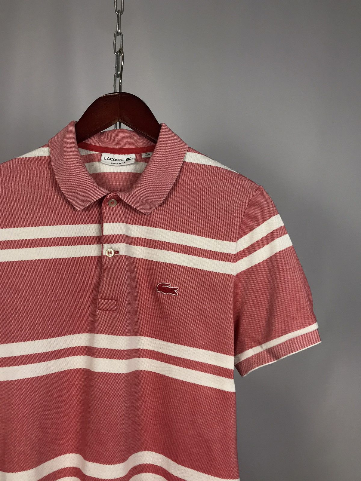 Lacoste Lacoste luxury streetwear polo multicolor Size US M / EU 48-50 / 2 - 2 Thumbnail