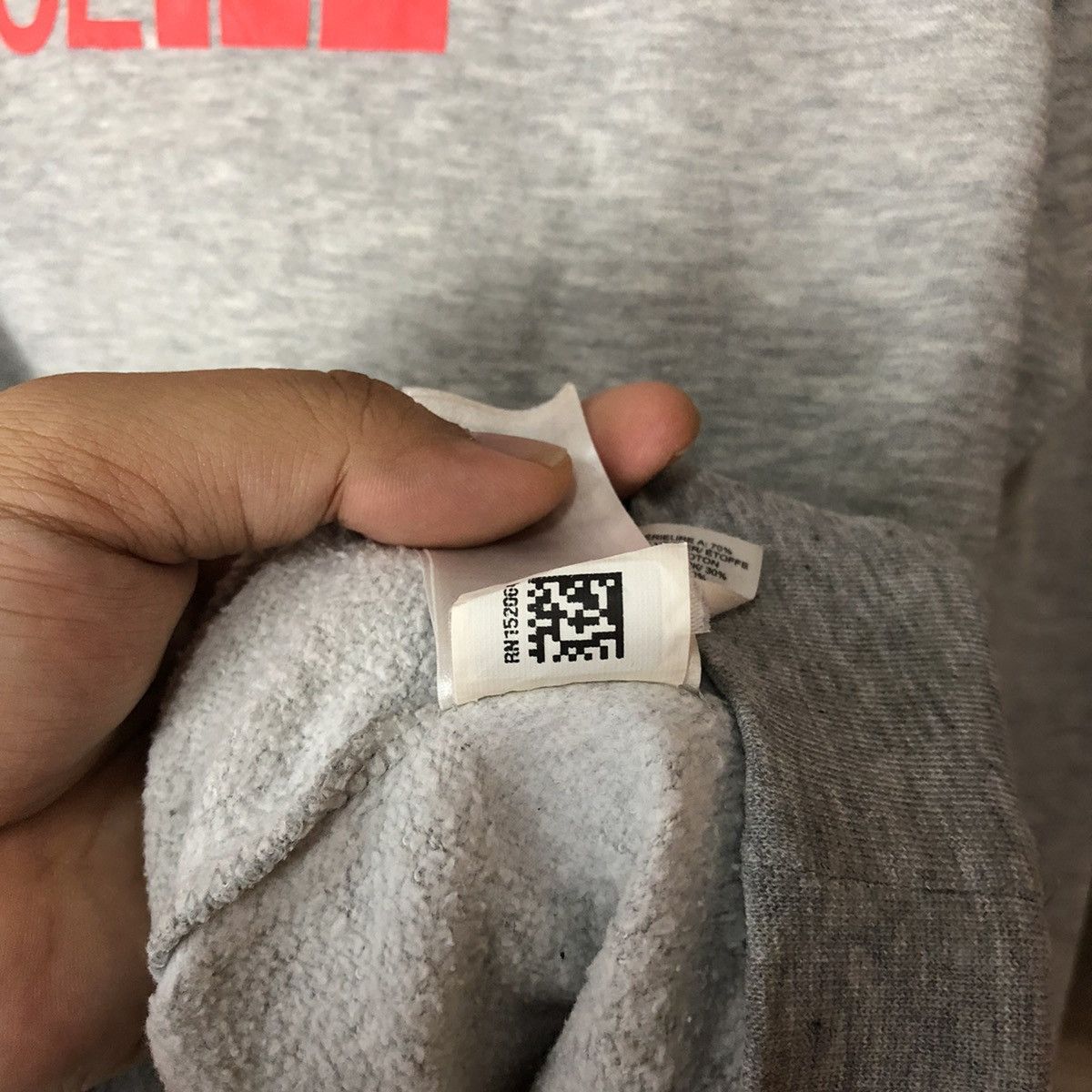 The North Face The North Face sweatshirt Grey Hoodie #4746 Size L / US 10 / IT 46 - 11 Thumbnail