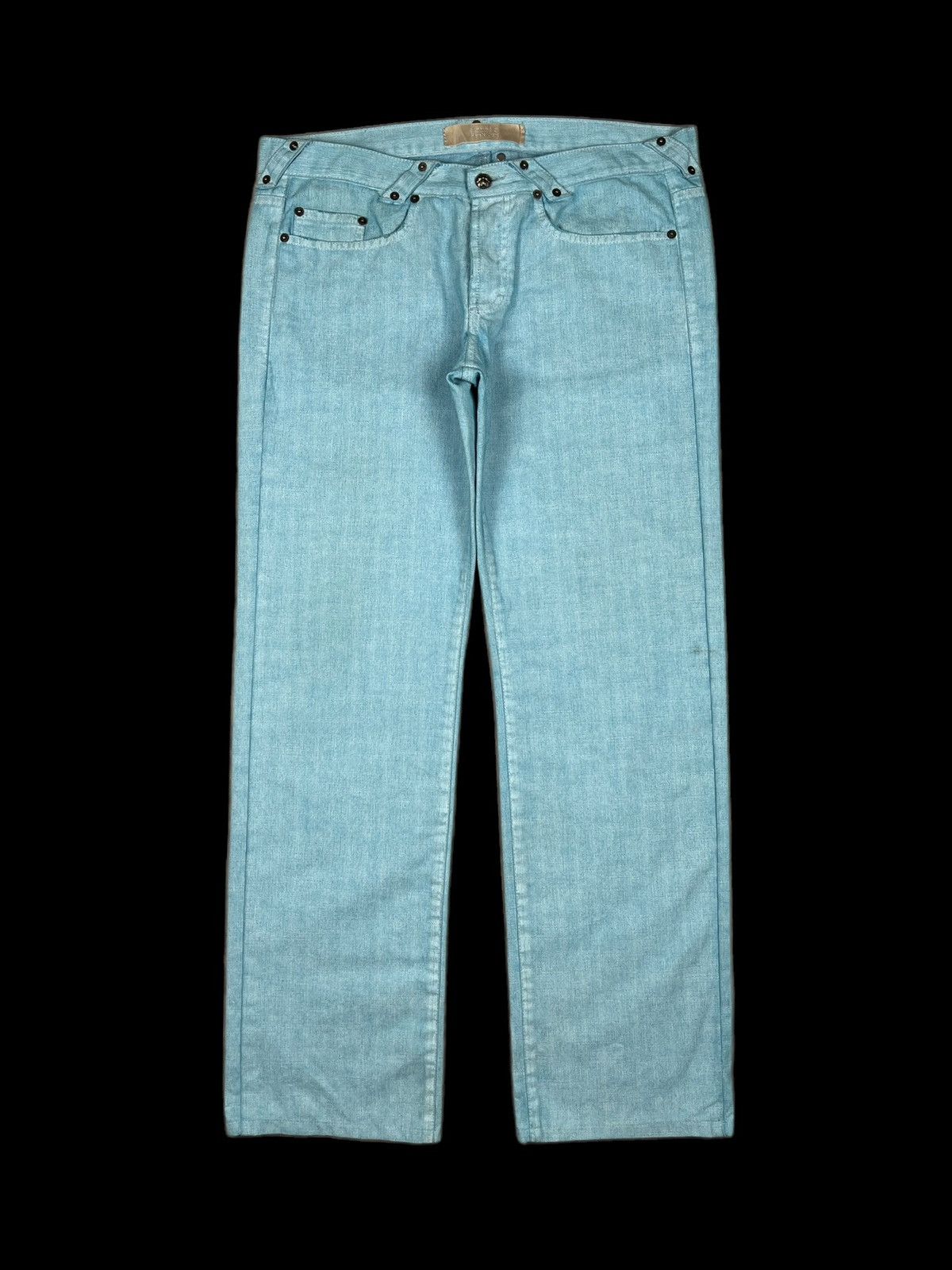 Versus Versace Versus Versace Herringbone Weave Denim Size US 36 / EU 52 - 1 Thumbnail