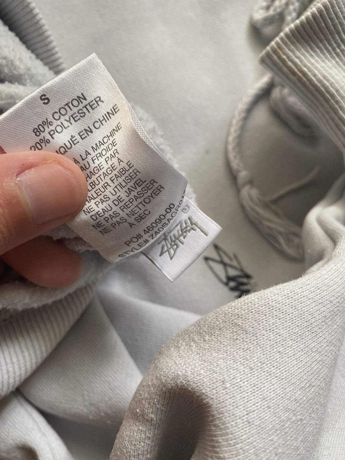 Stussy Stussy Hoodie White Size US S / EU 44-46 / 1 - 12 Thumbnail