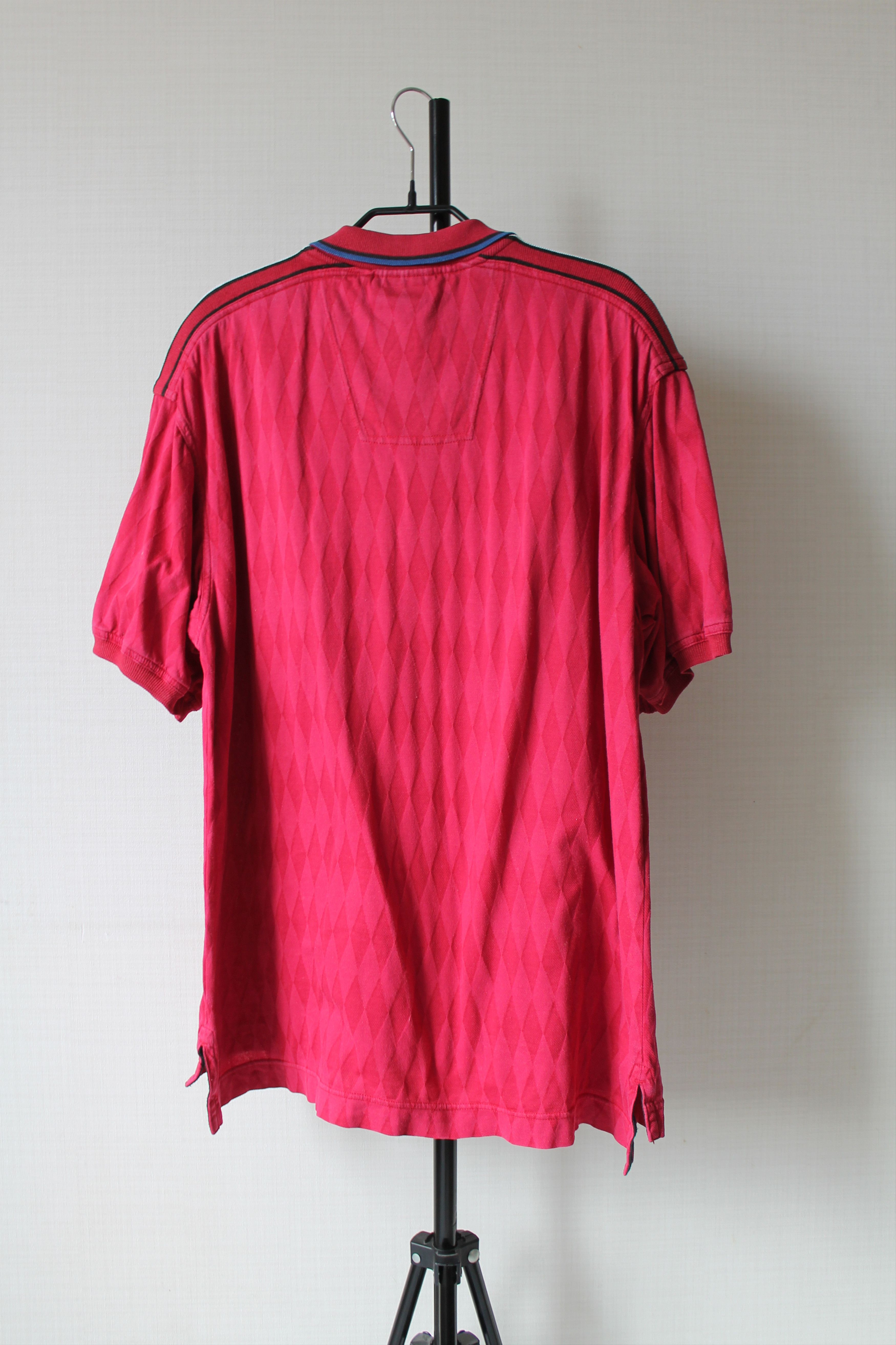 Adidas 90's Adidas Bayern Munich Munchen Polo Shirt Jersey Red Size US M / EU 48-50 / 2 - 6 Thumbnail
