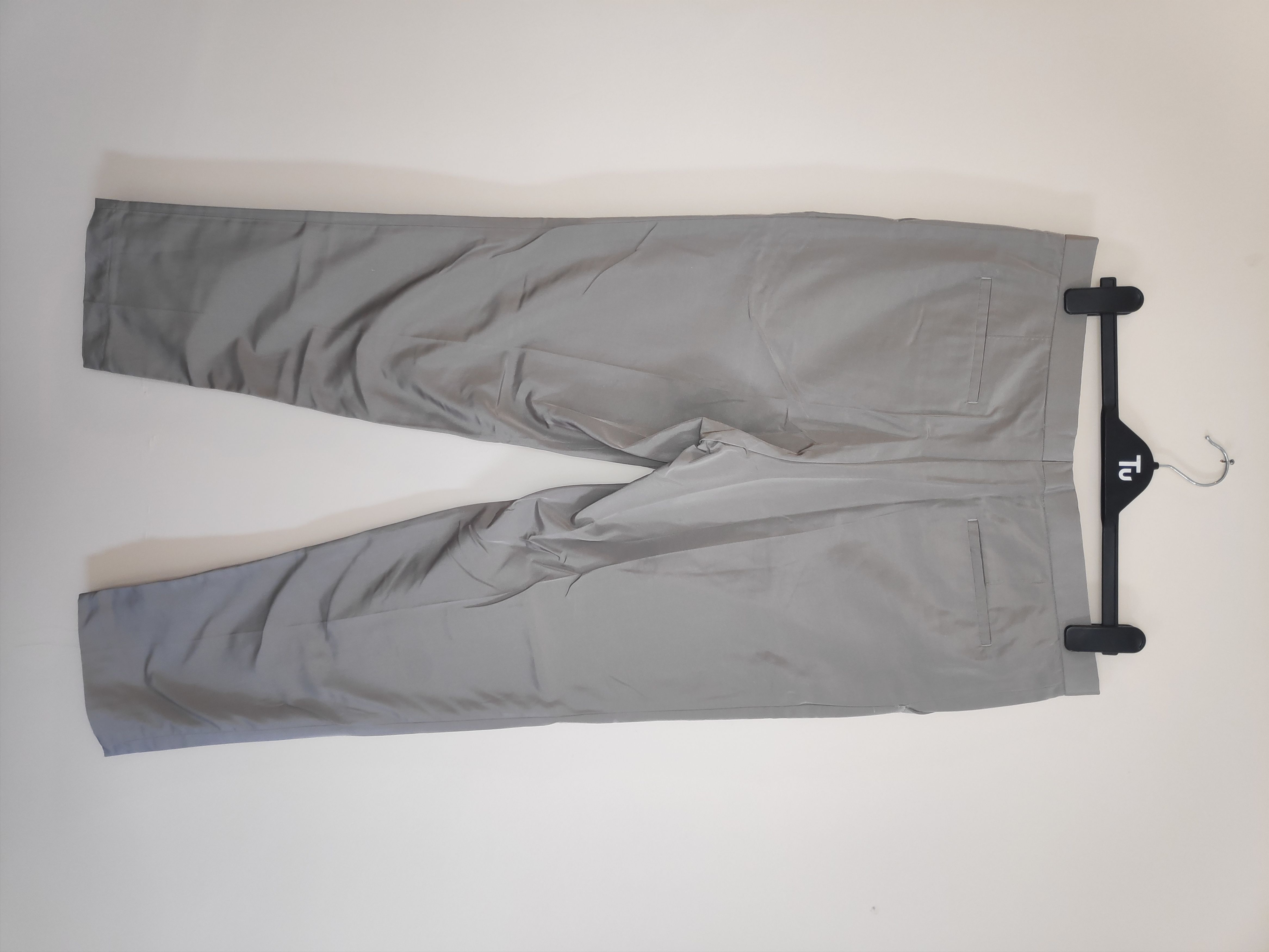 Haider Ackermann Light Grey Tailored Trousers Size 54R - 2 Thumbnail