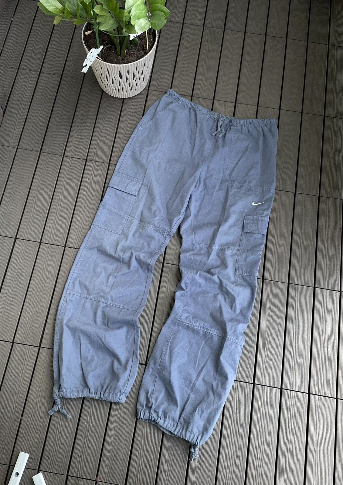 Nike NIKE VINTAGE JOGGERS PANTS CARGO 90s SWOOSH Size US 32 / EU 48 - 1 Thumbnail