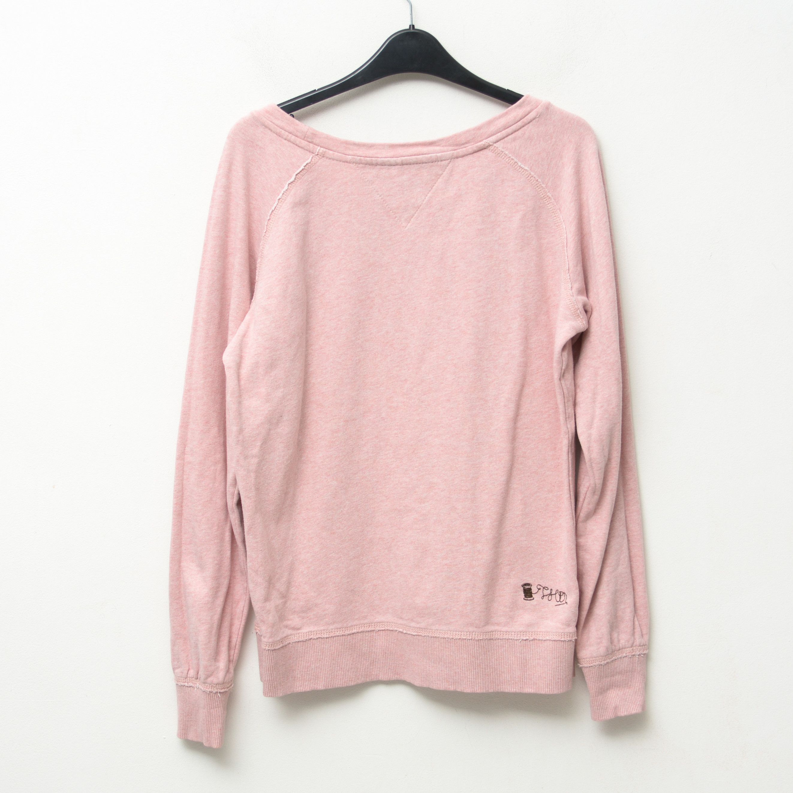 Tommy Hilfiger Pullover Sweatshirt Jumper Crew Neck Cotton Pink Top Size M / US 6-8 / IT 42-44 - 4 Thumbnail