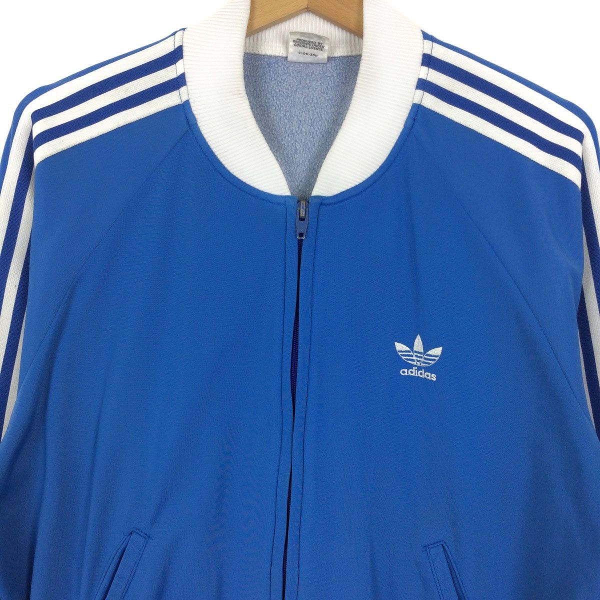 Adidas × Descente × Vintage Vintage Adidas Trefoil BRD/ W.Germany Three Stripes Jacket Size US L / EU 52-54 / 3 - 2 Thumbnail